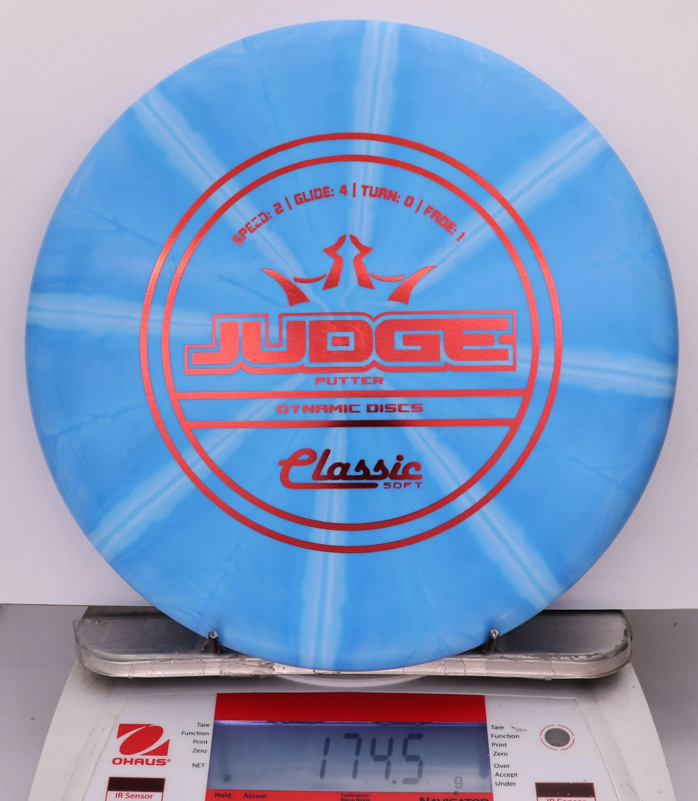 837658 Classic Soft Burst Judge - #73 Blue, 175