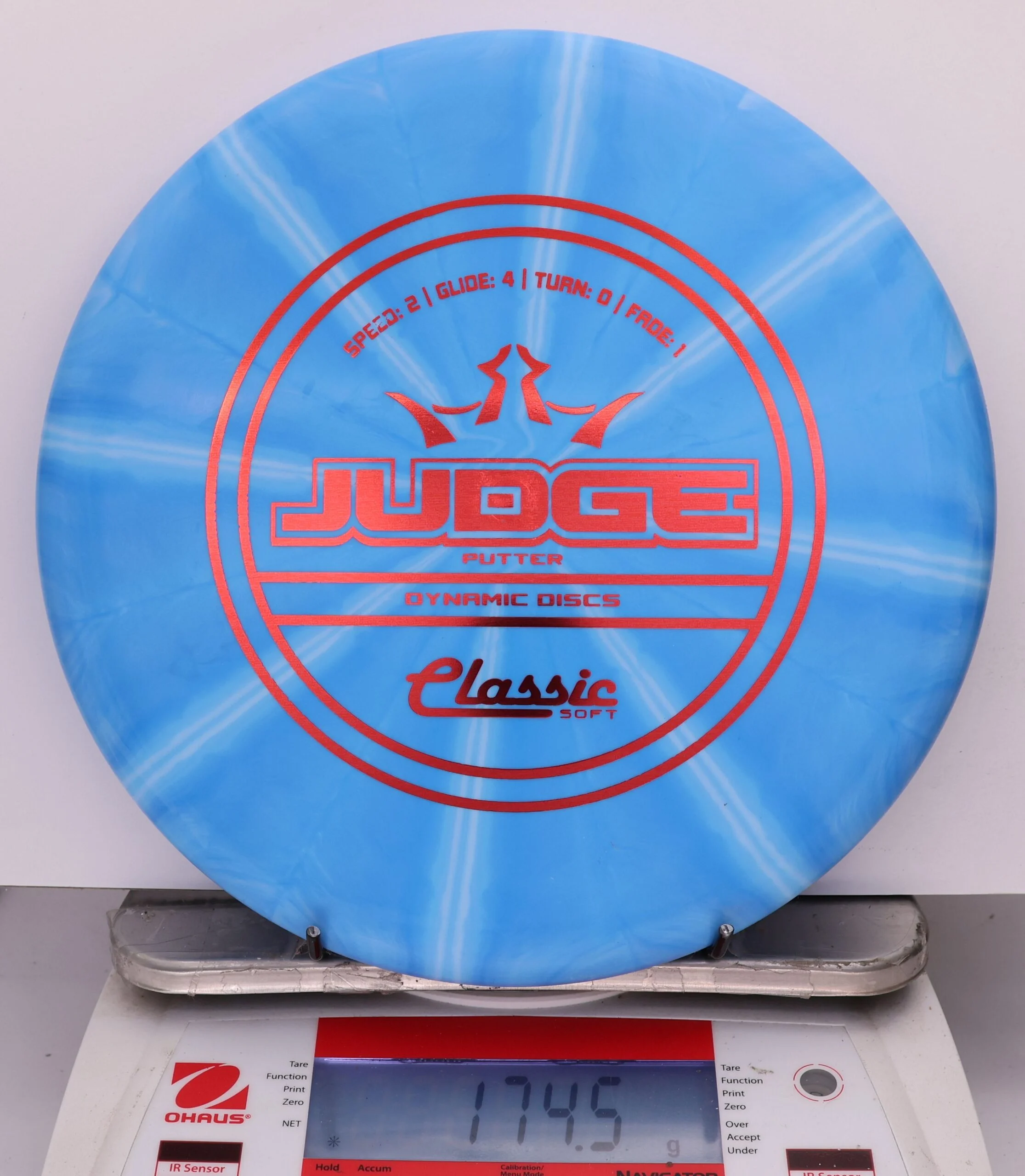 837659 Classic Soft Burst Judge - #74 Blue, 175