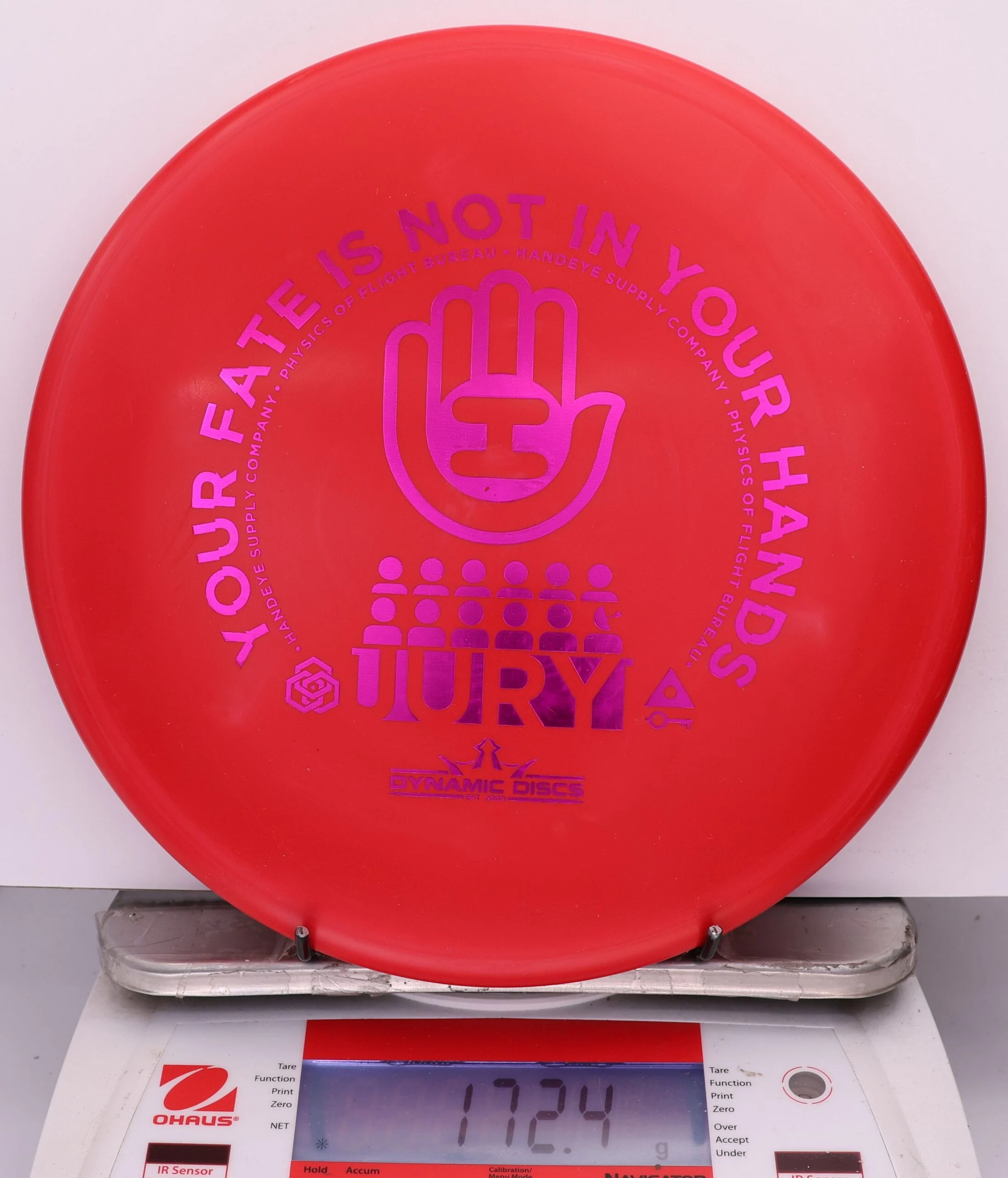 837793 Classic Jury, Handeye Supply Edition - #60 Red, 172