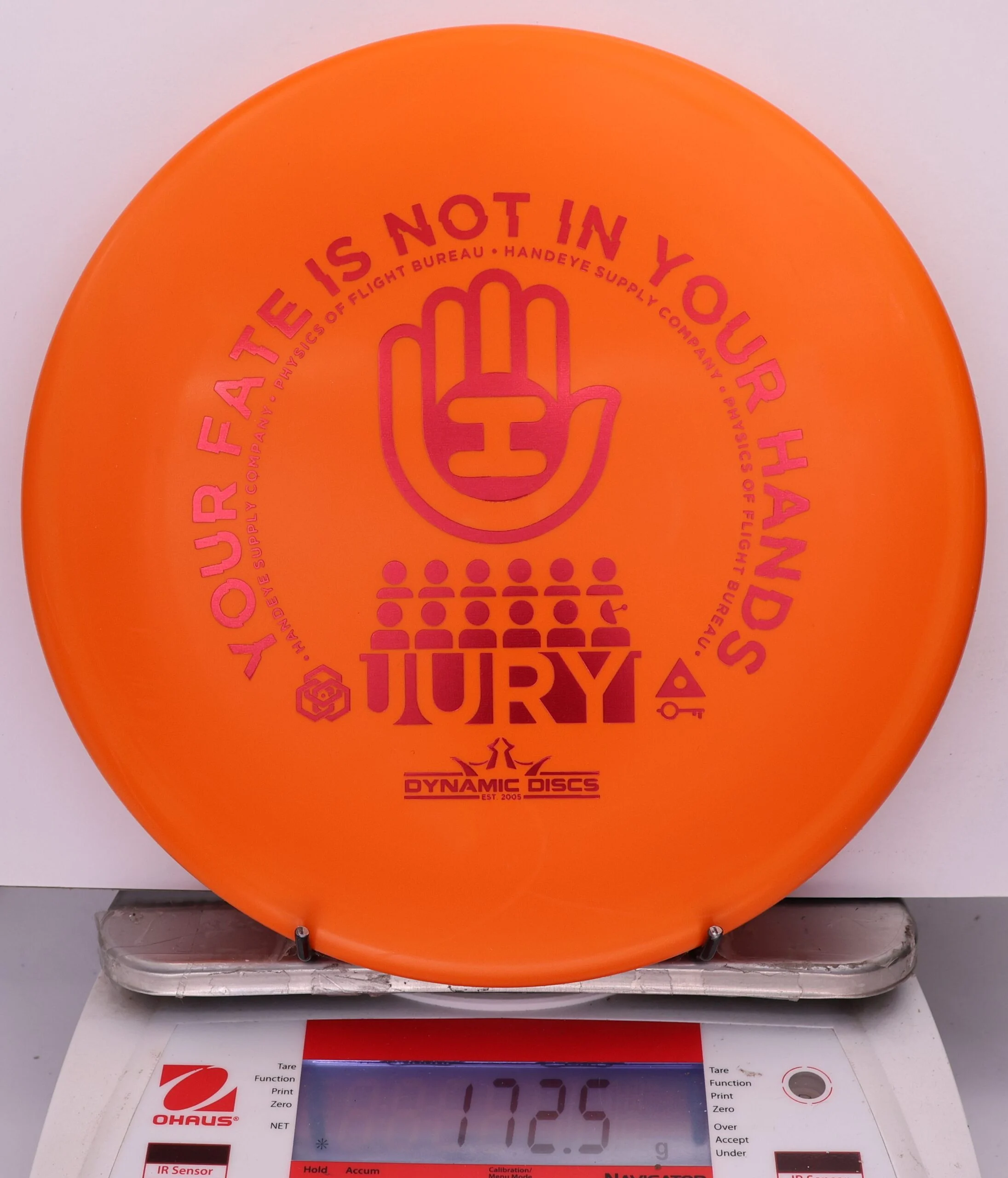 837794 Classic Jury, Handeye Supply Edition - #61 Orange, 173