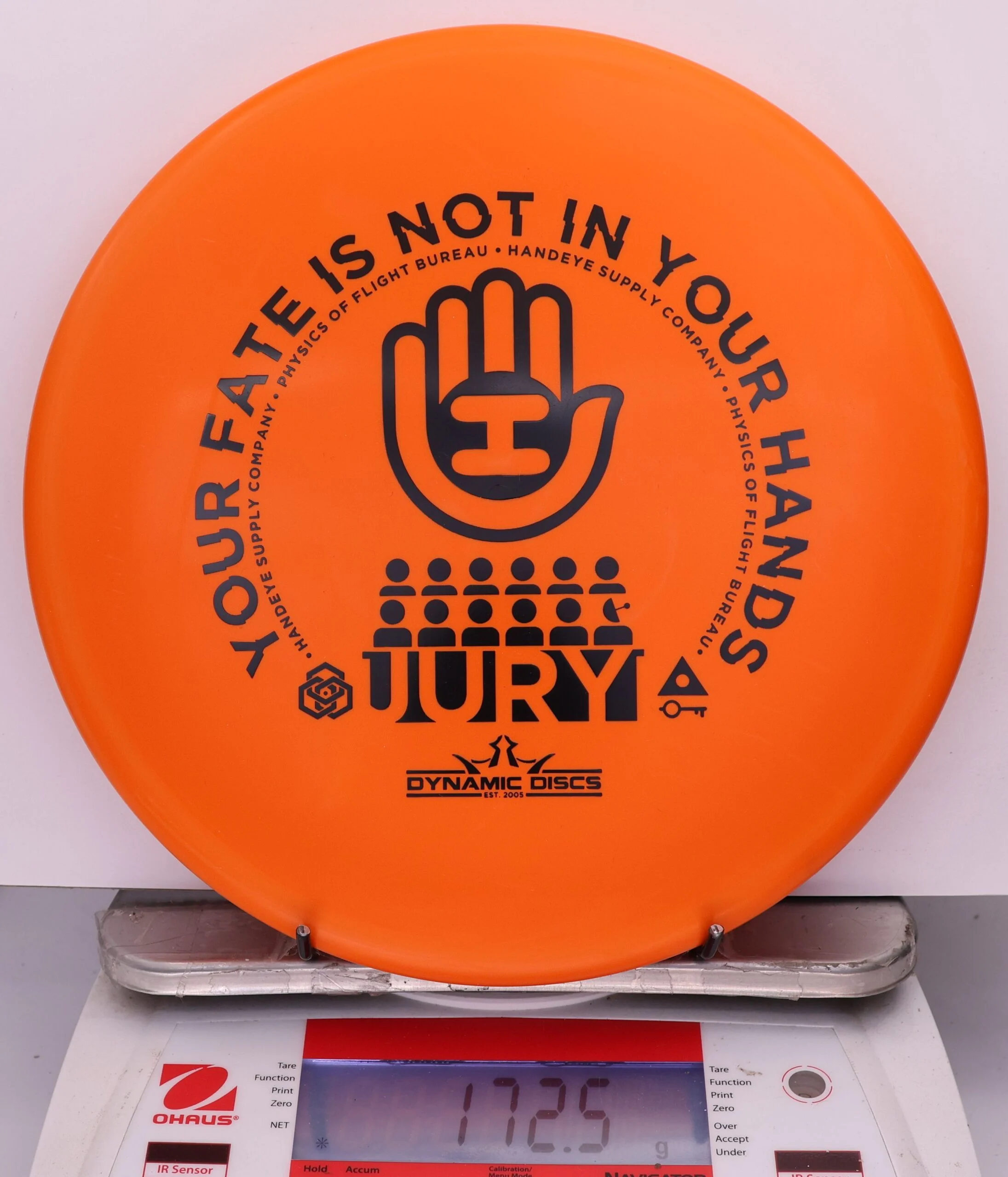 837801 Classic Jury, Handeye Supply Edition - #62 Orange, 173