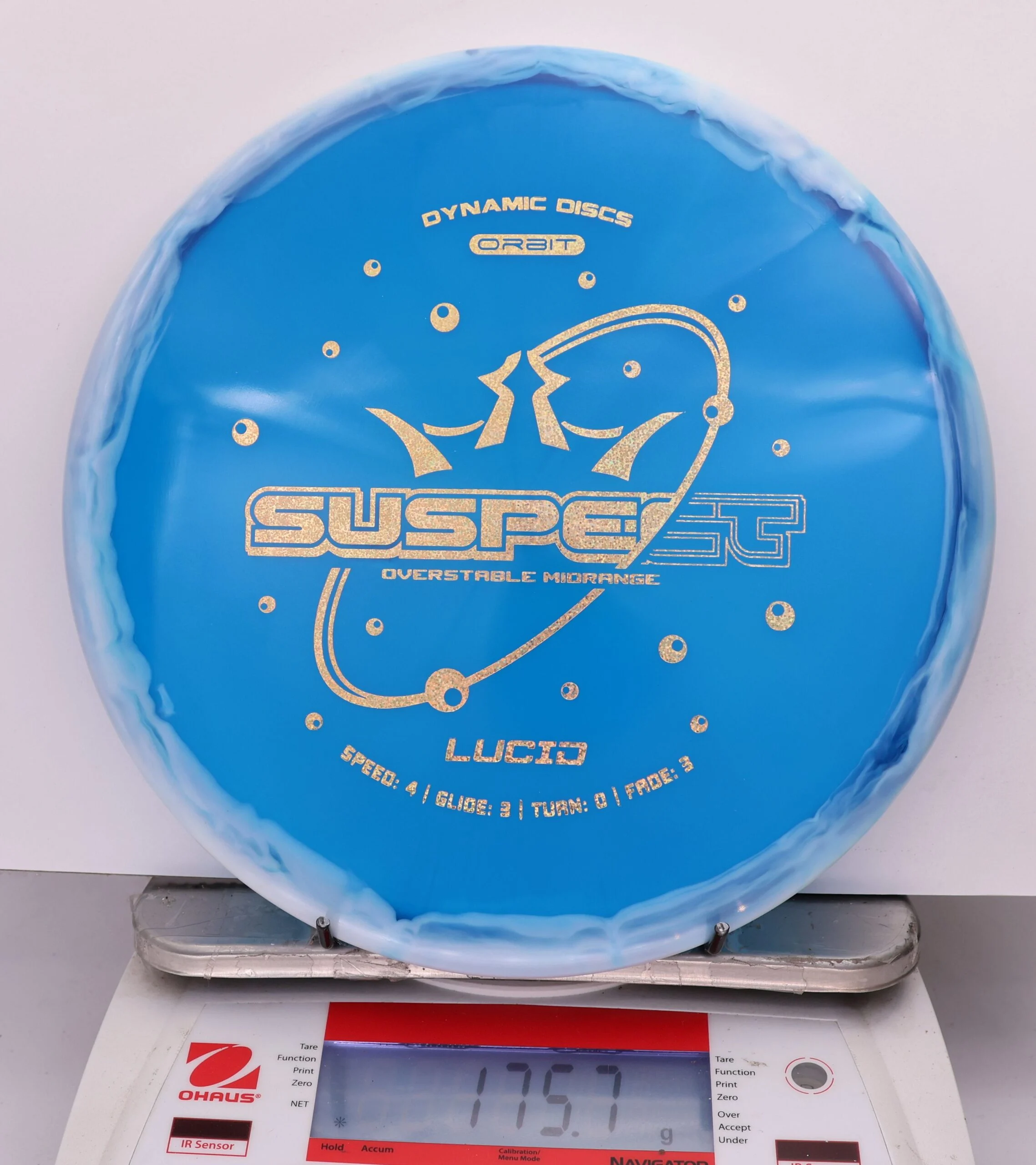 838470 Lucid Orbit Suspect - #61 White-Blue, 176