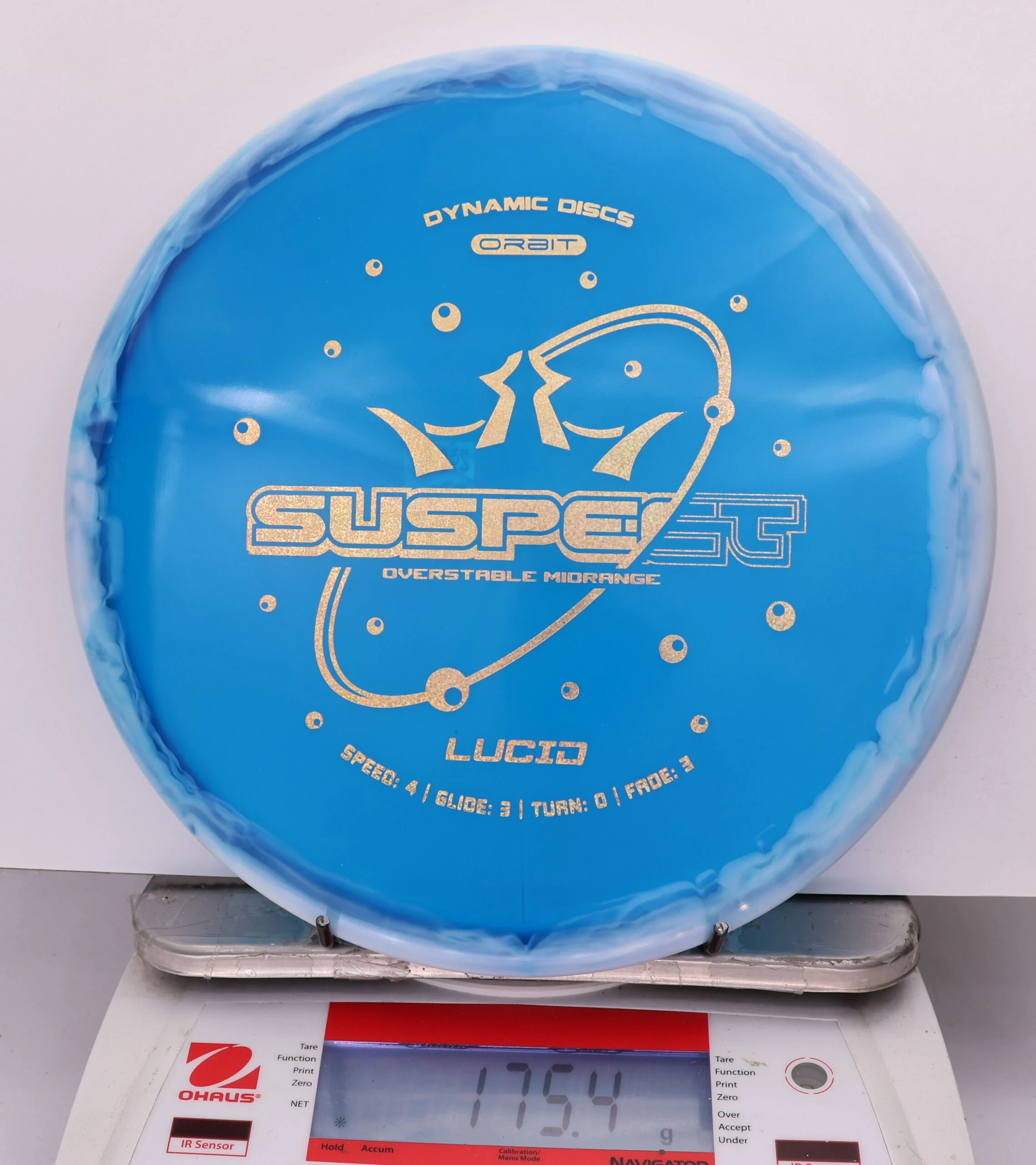 838471 Lucid Orbit Suspect - #62 White-Blue, 175