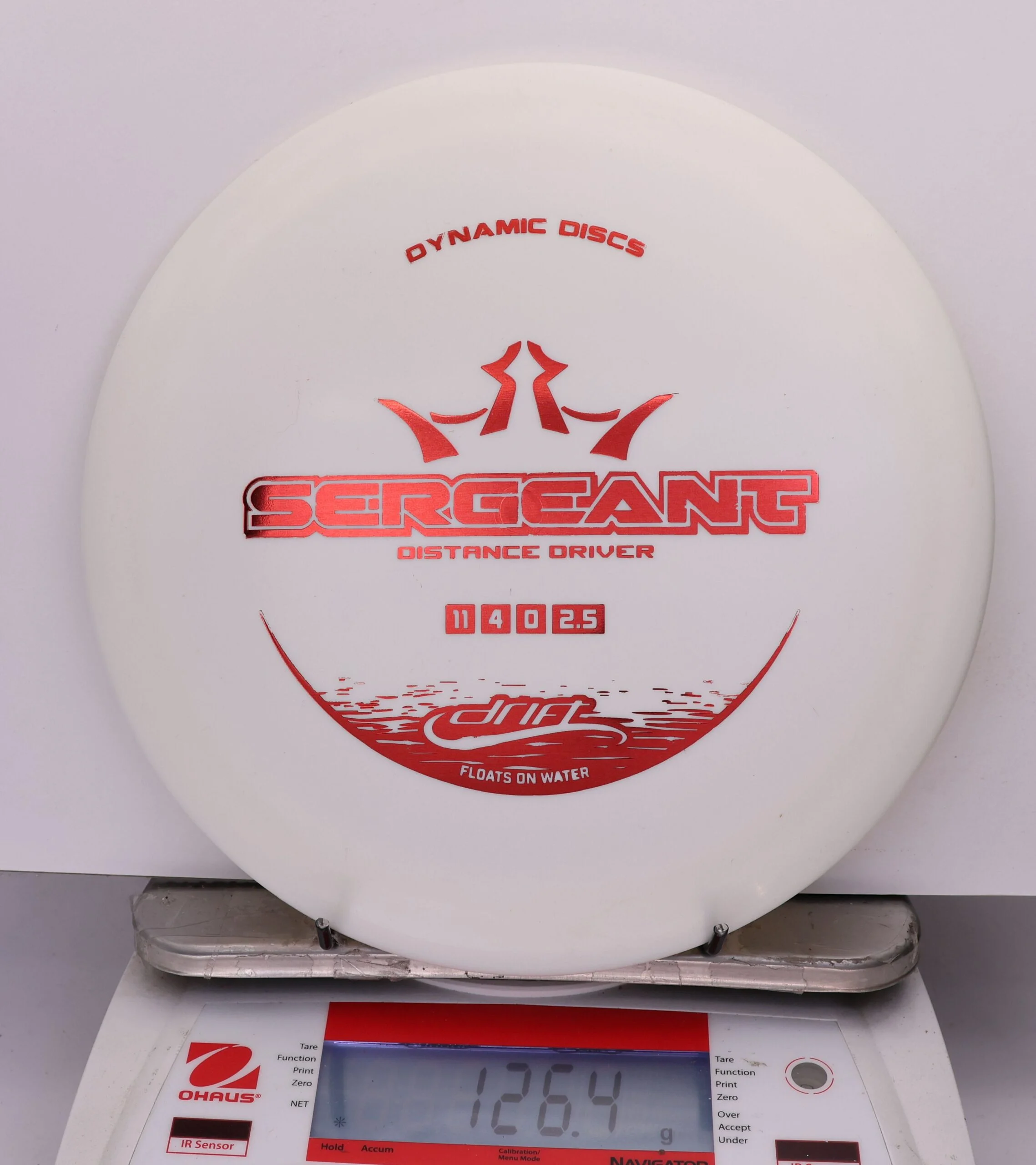 838501 Drift Sergeant - #62 White, 126