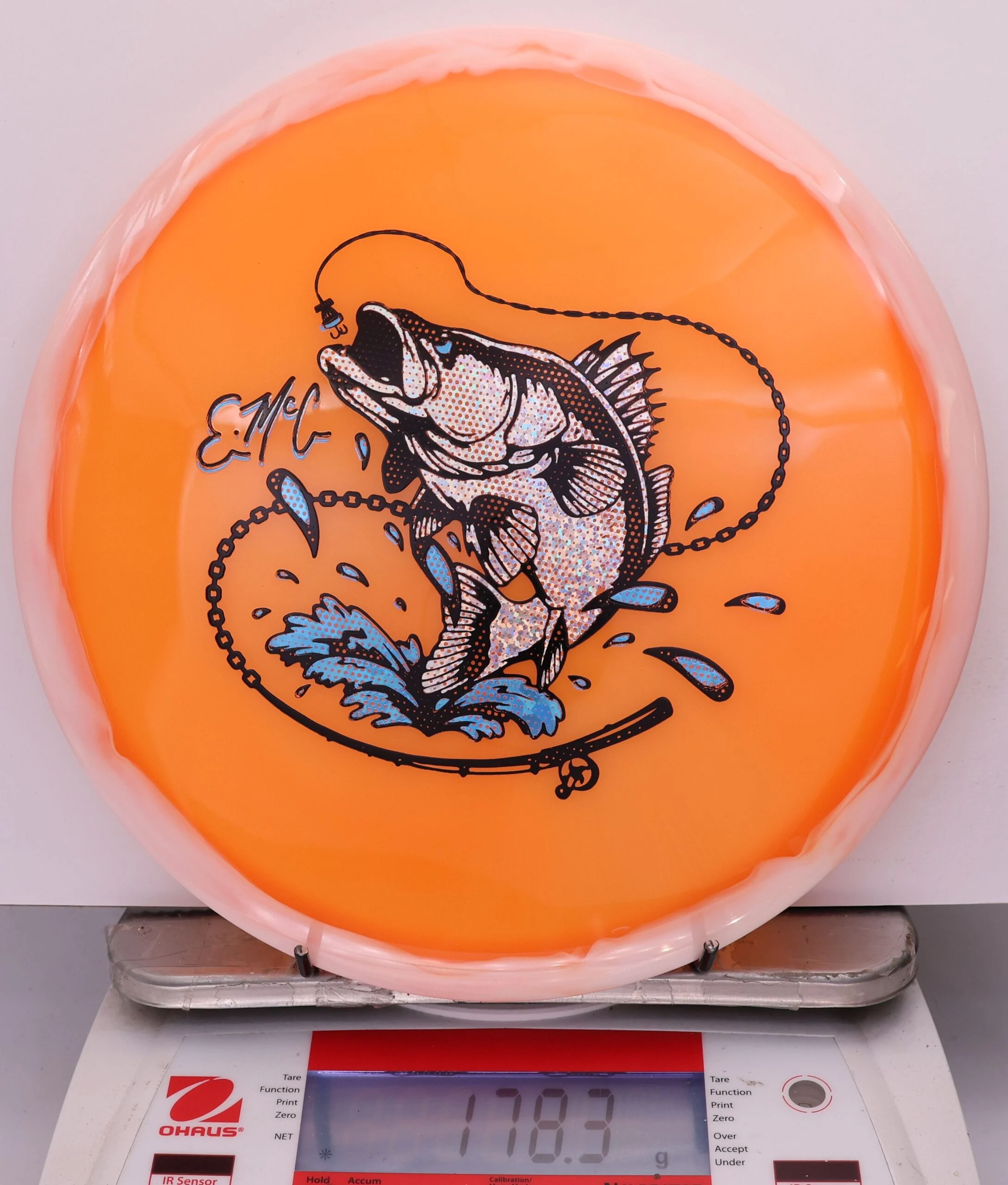 838595 Lucid Moonshine Orbit EMac Truth, Walleye - #69 White-Orange, 178