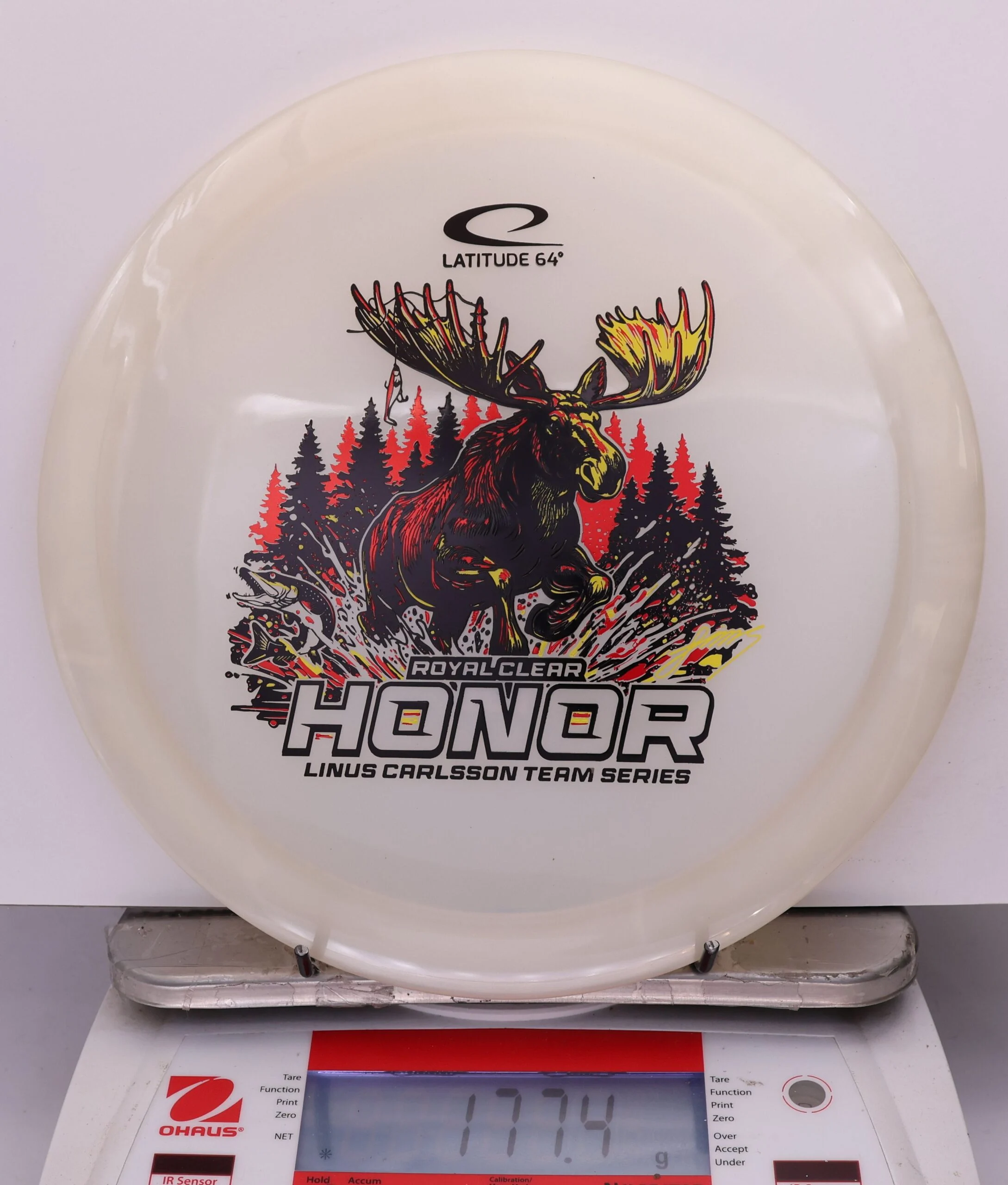 838633 Royal Clear Honor, Linus Carlsson 2026 Team Series - #65 White, 177