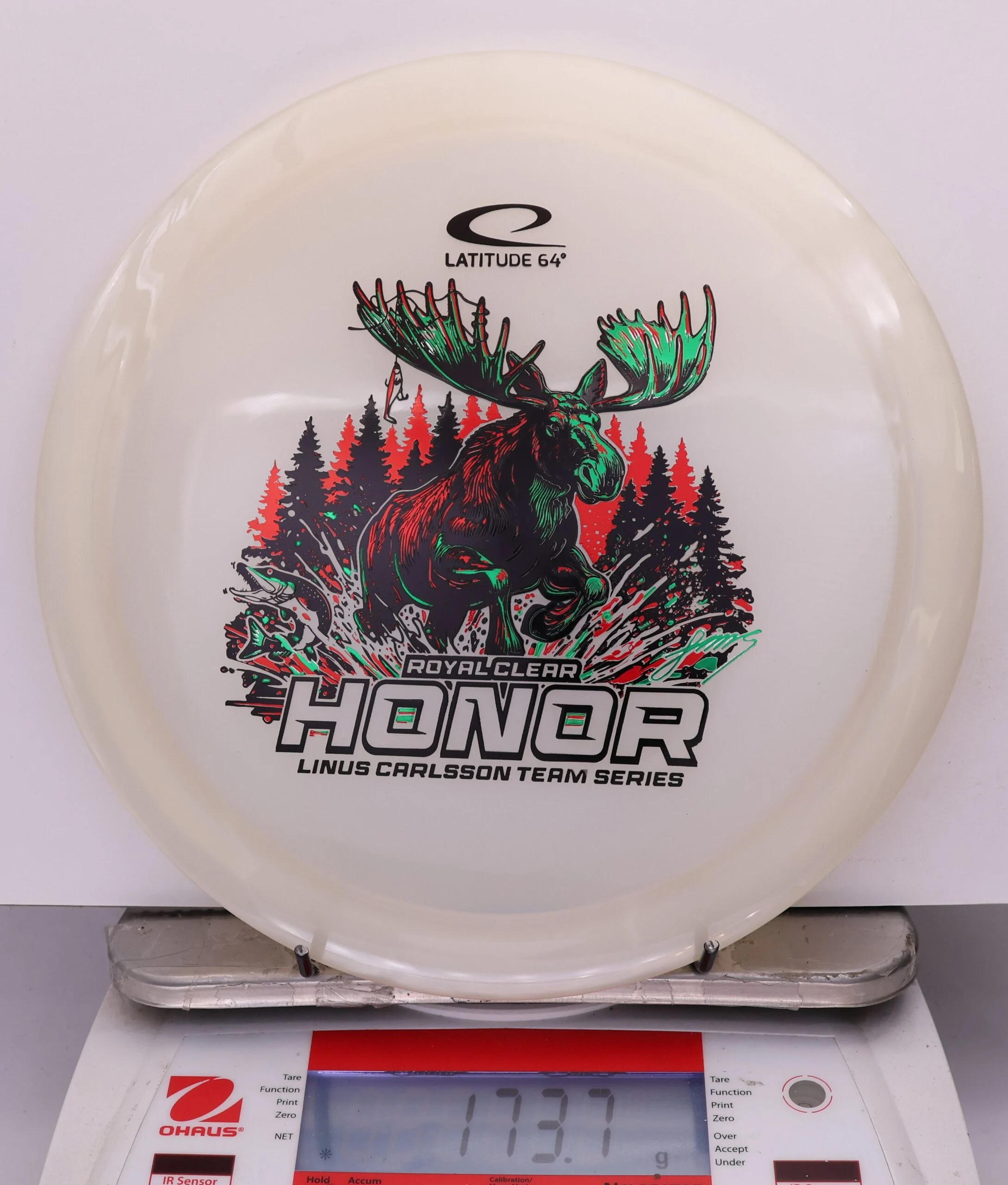 838634 Royal Clear Honor, Linus Carlsson 2026 Team Series - #66 White, 174