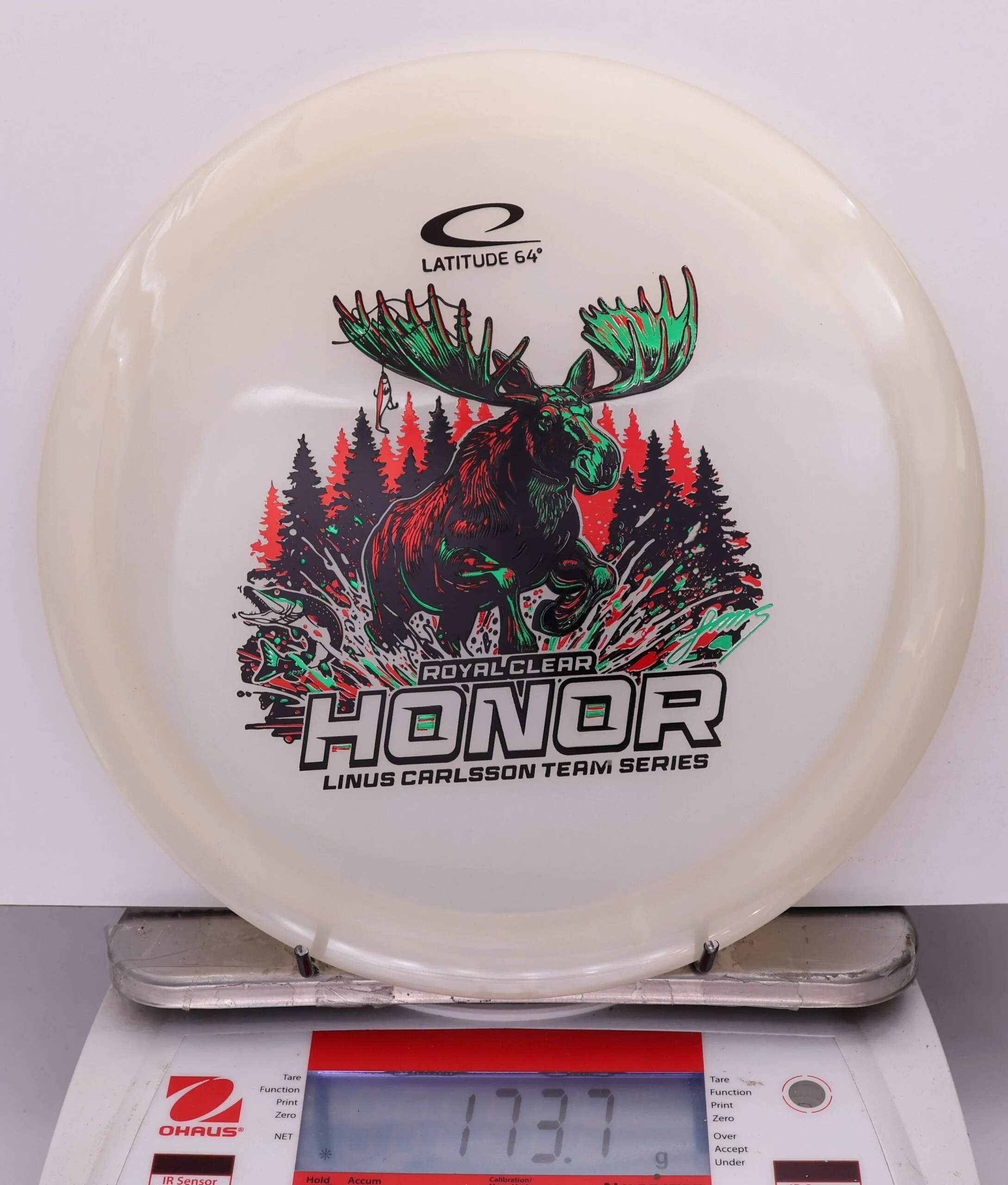 838635 Royal Clear Honor, Linus Carlsson 2026 Team Series - #67 White, 174