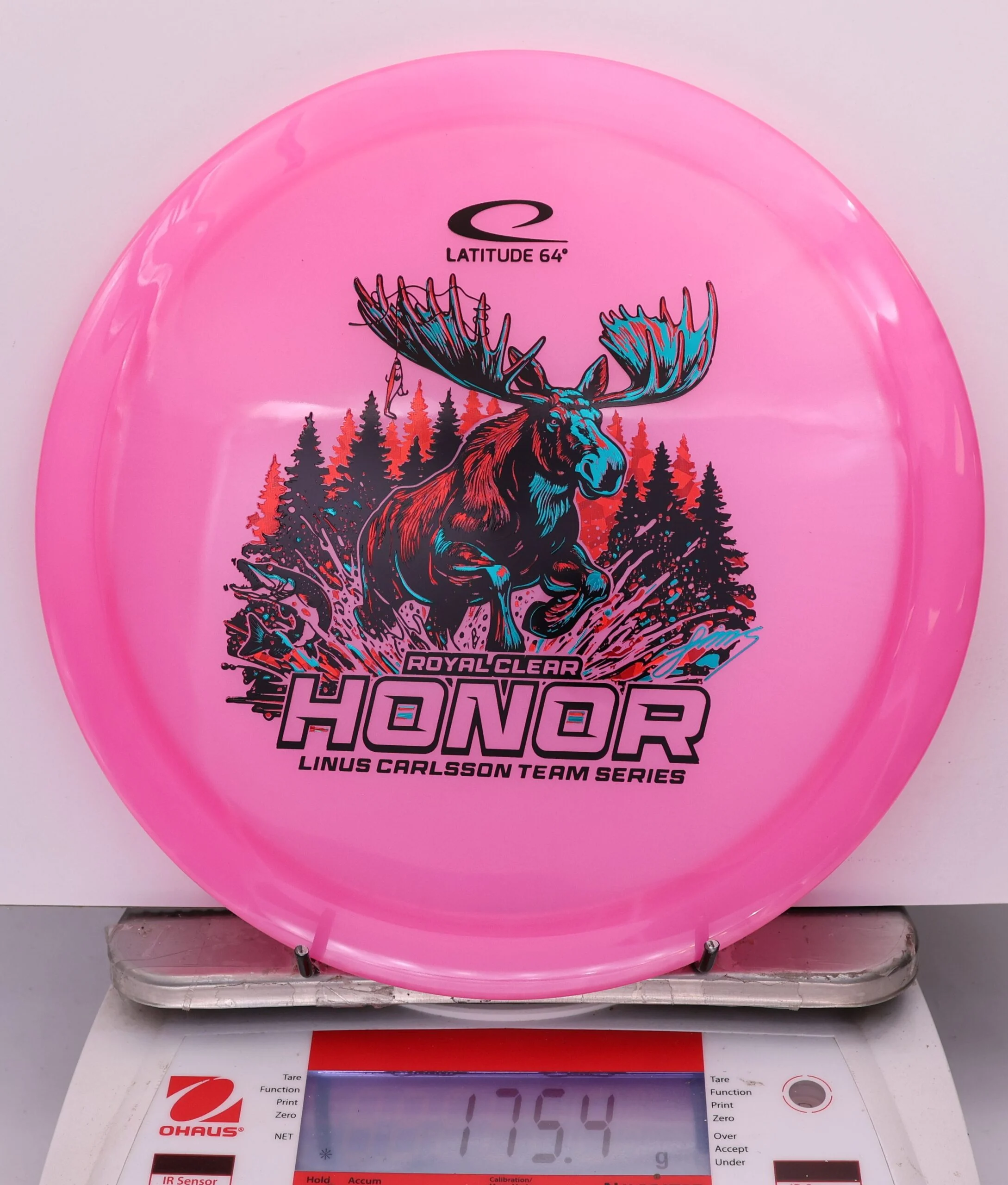838665 Royal Clear Honor, Linus Carlsson 2026 Team Series - #75 Pink, 175