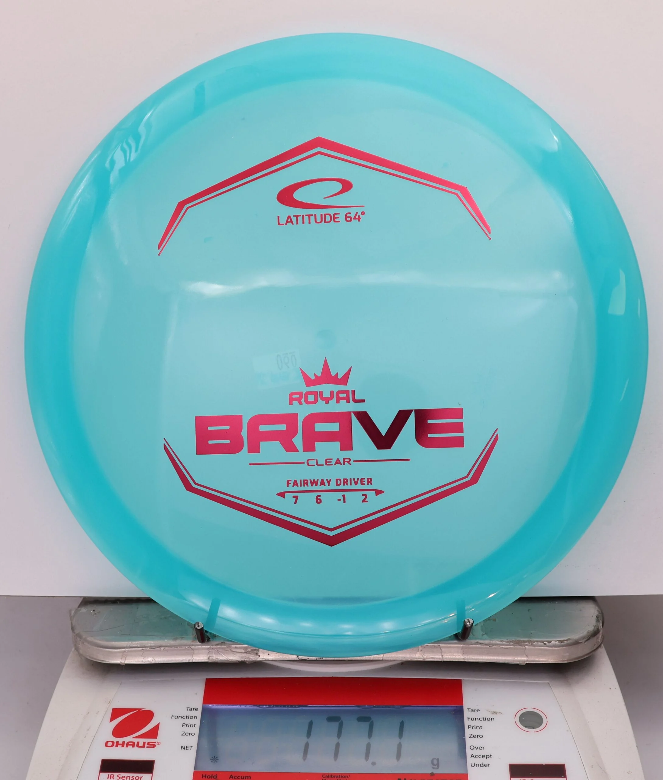 838708 Royal Clear Brave - #60 Blue, 177