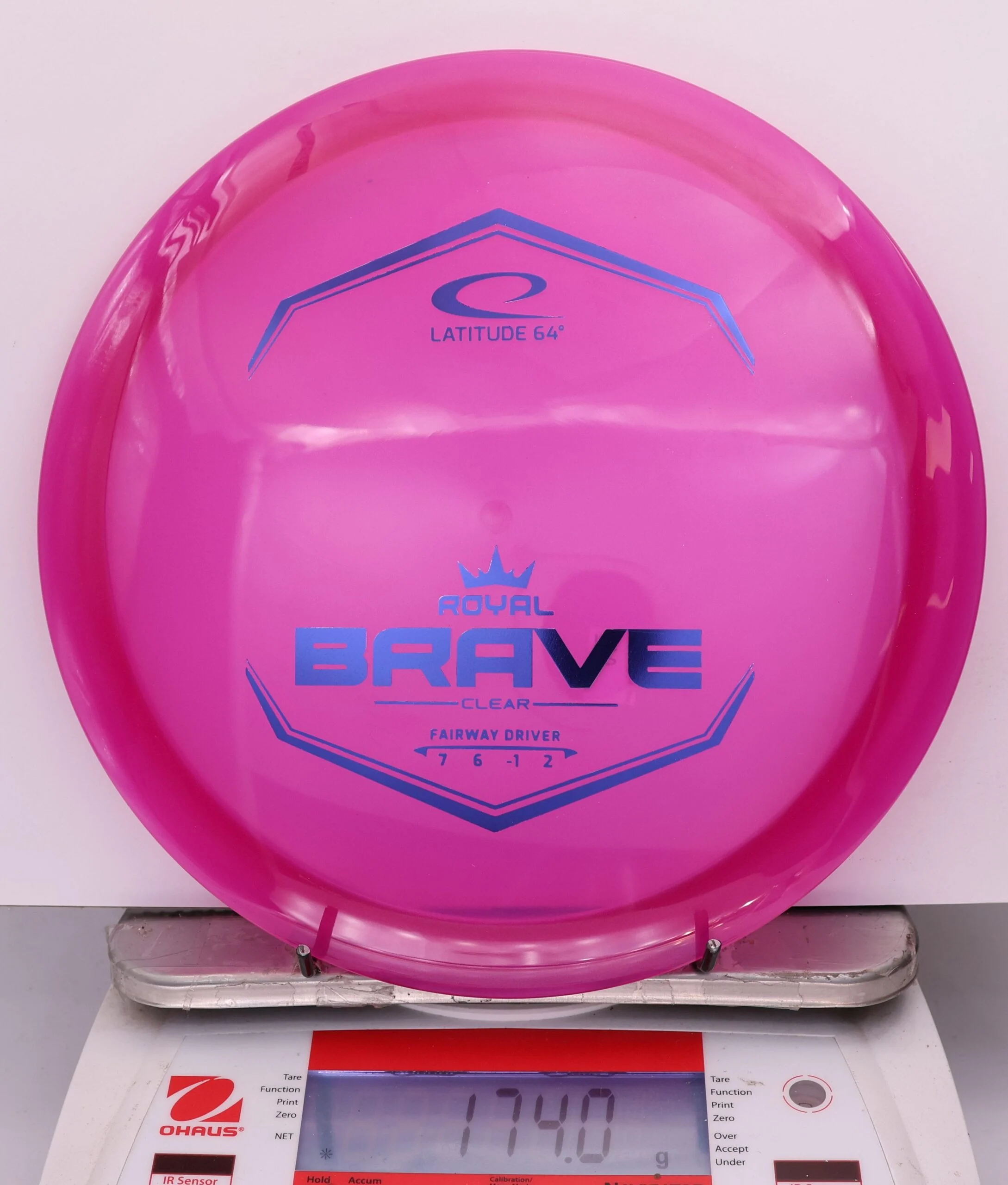 838709 Royal Clear Brave - #61 Purple, 174