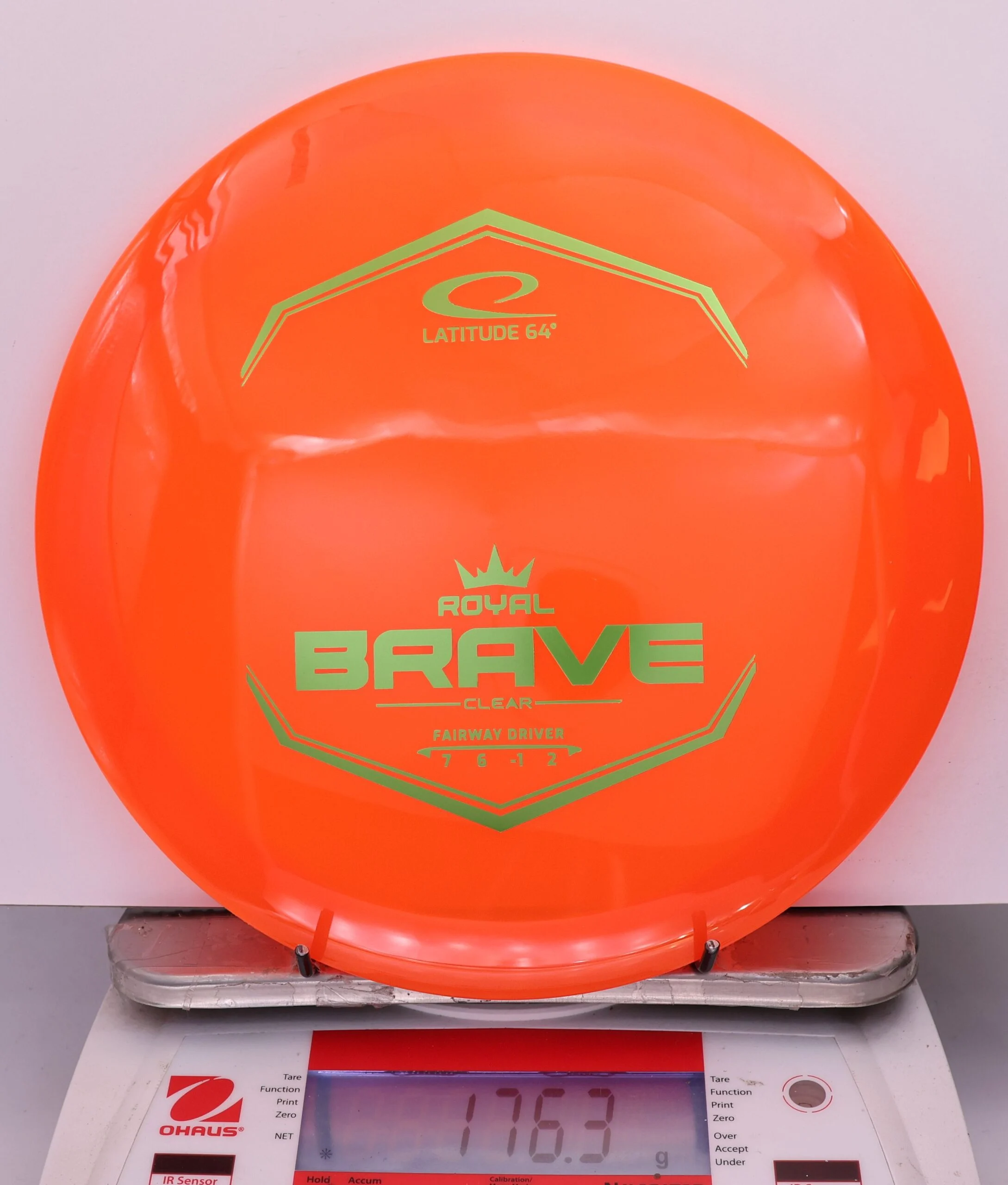 838711 Royal Clear Brave - #63 Orange, 176