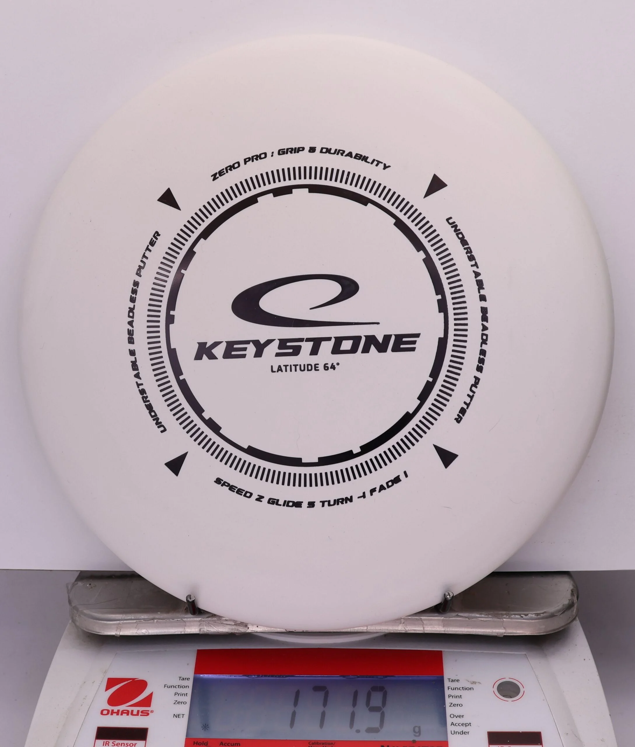 838845 Zero Pro Keystone - #60 White, 172