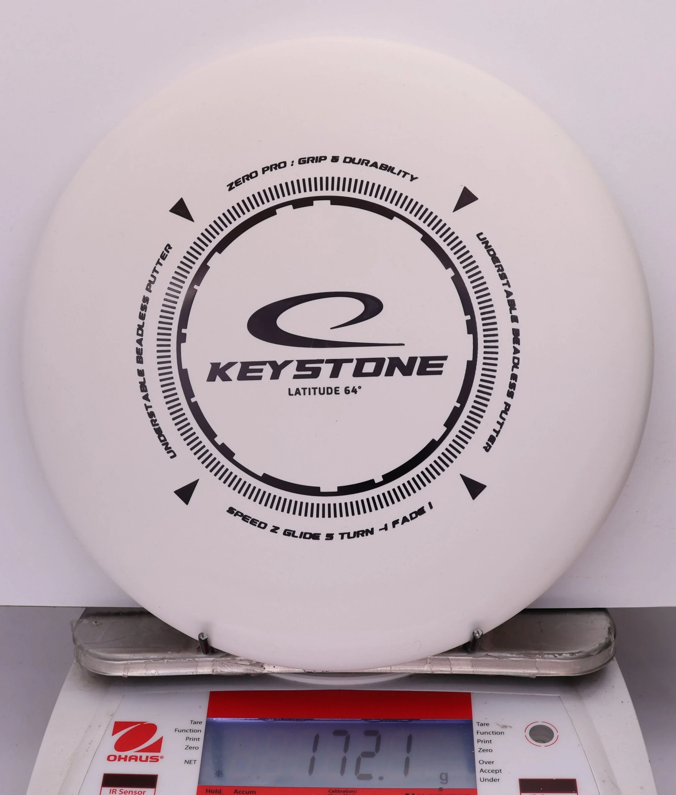 838847 Zero Pro Keystone - #62 White, 172