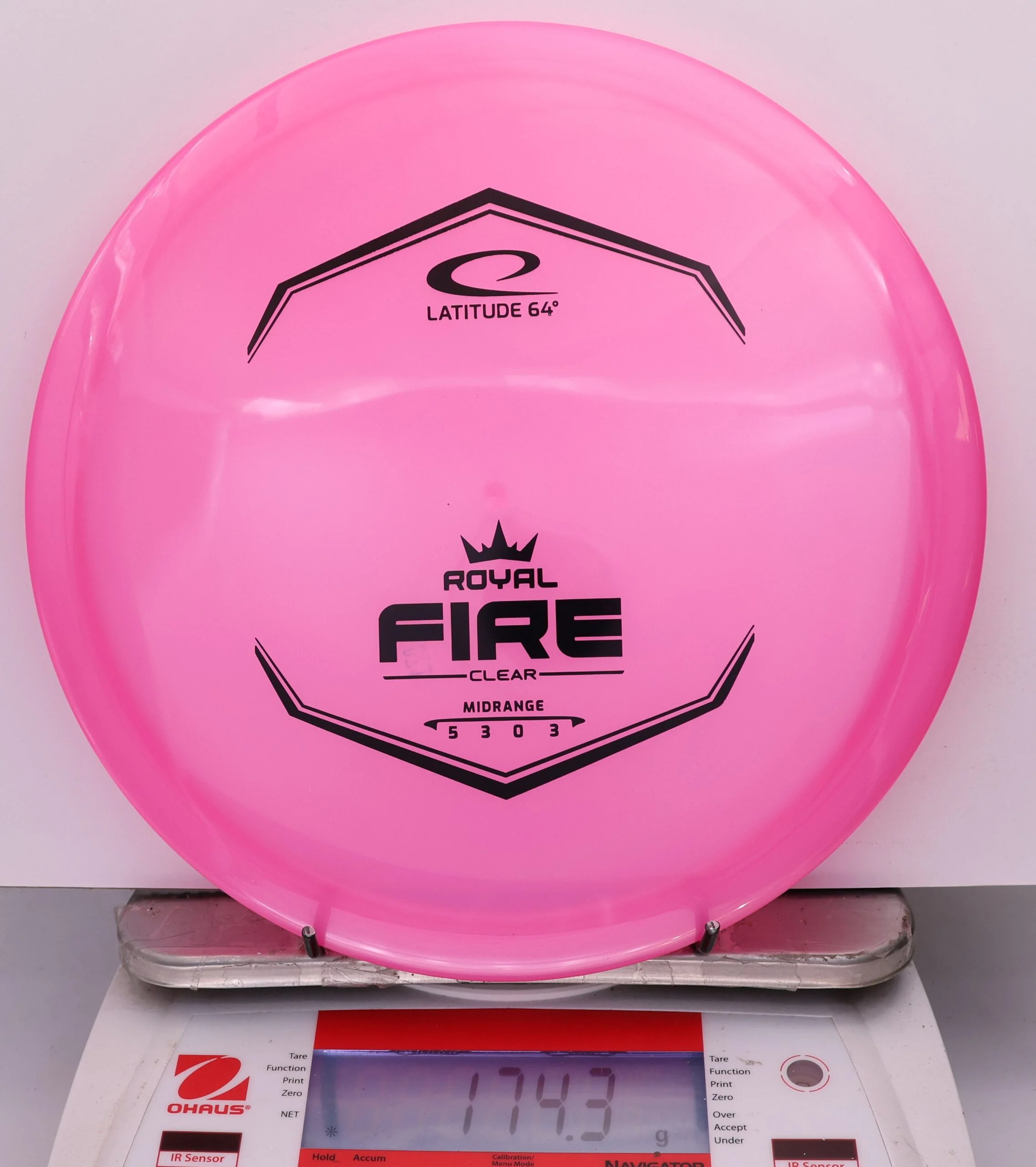 838922 Royal Clear Fire - #71 Pink, 174