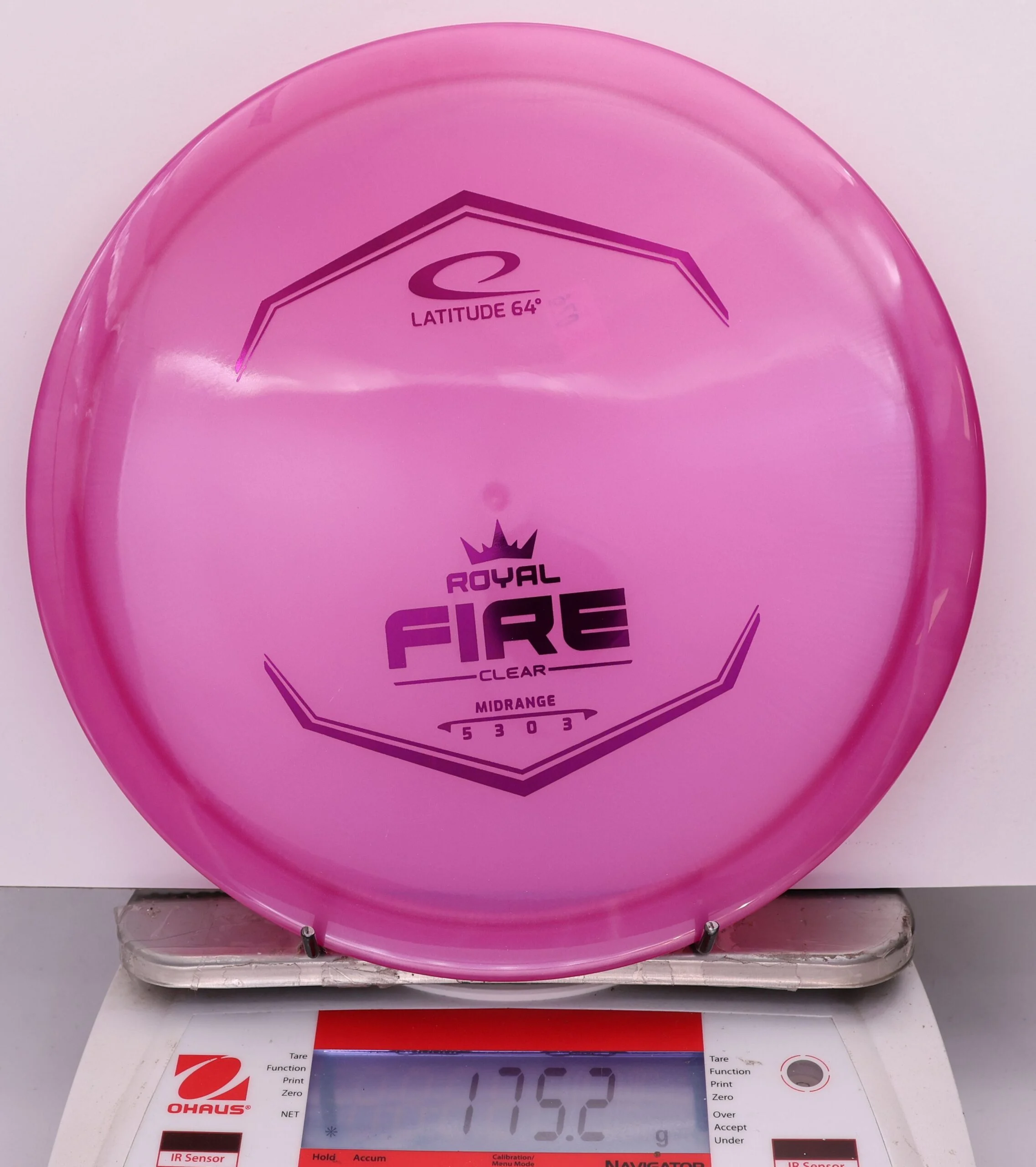 838946 Royal Clear Fire - #76 Purple, 175