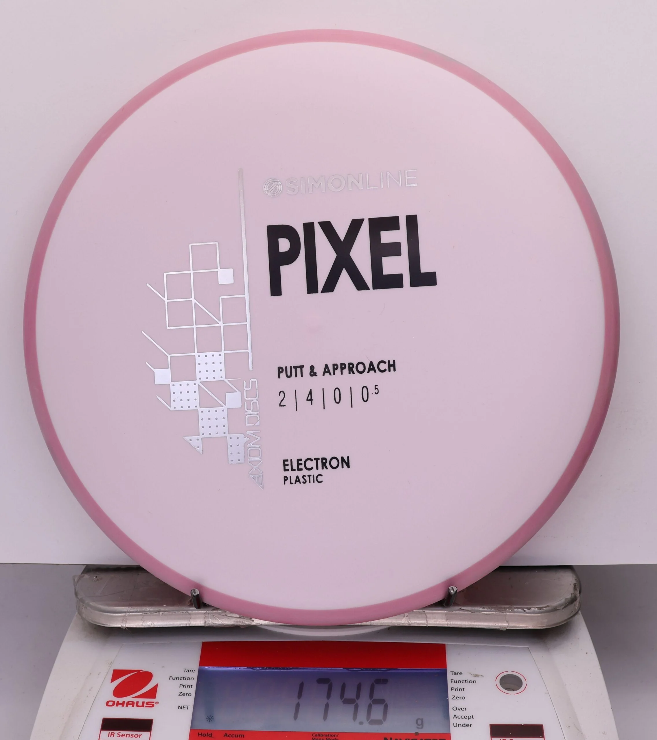 839504 Simon Line Electron Pixel - #71 Mauve-White, 175