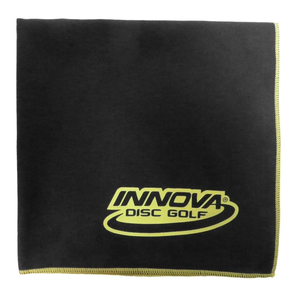 839549 Innova Dewfly Towel - Black Yellow