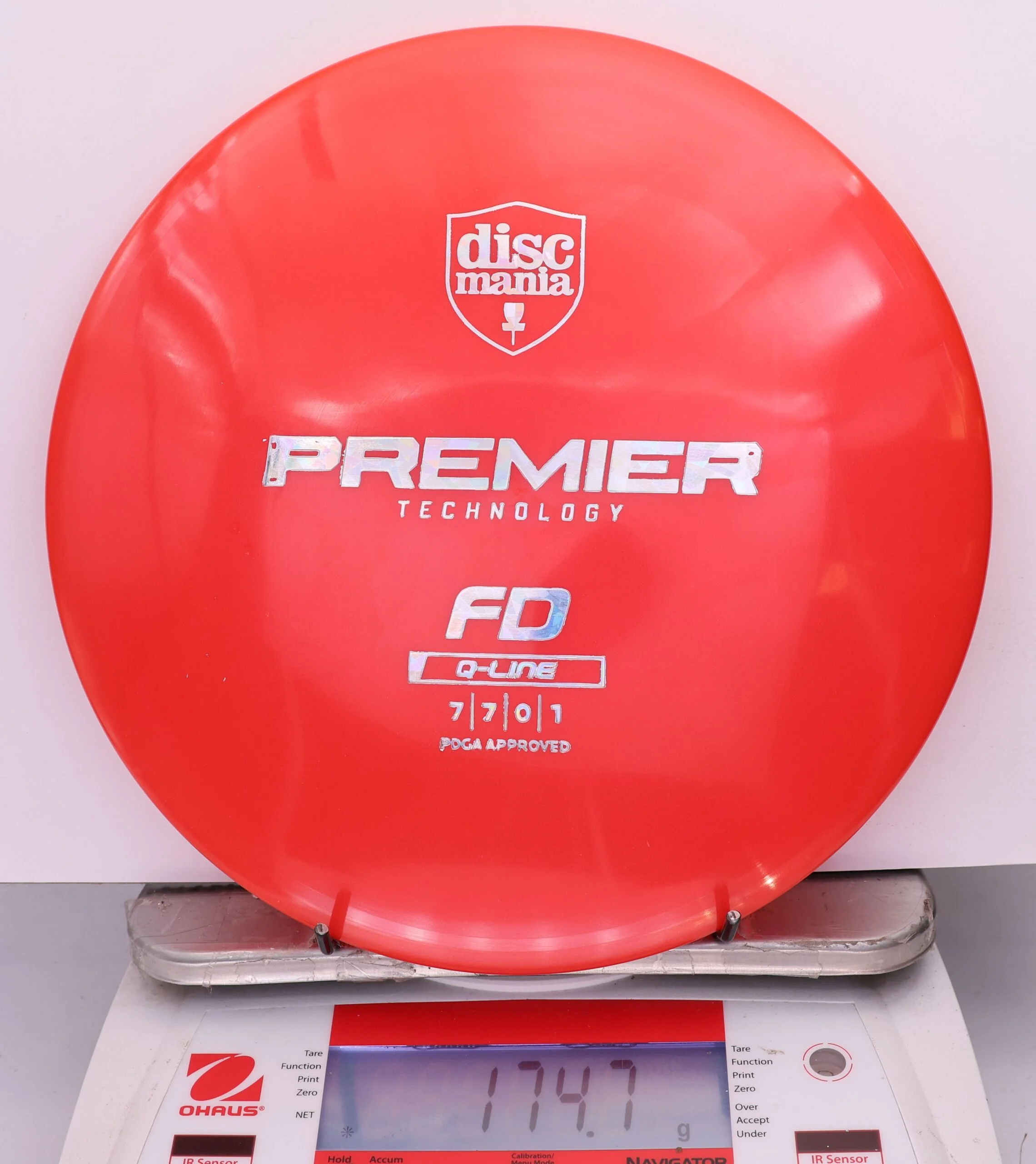 840886 Q-Line FD, Premier Series - #52 Red, 175