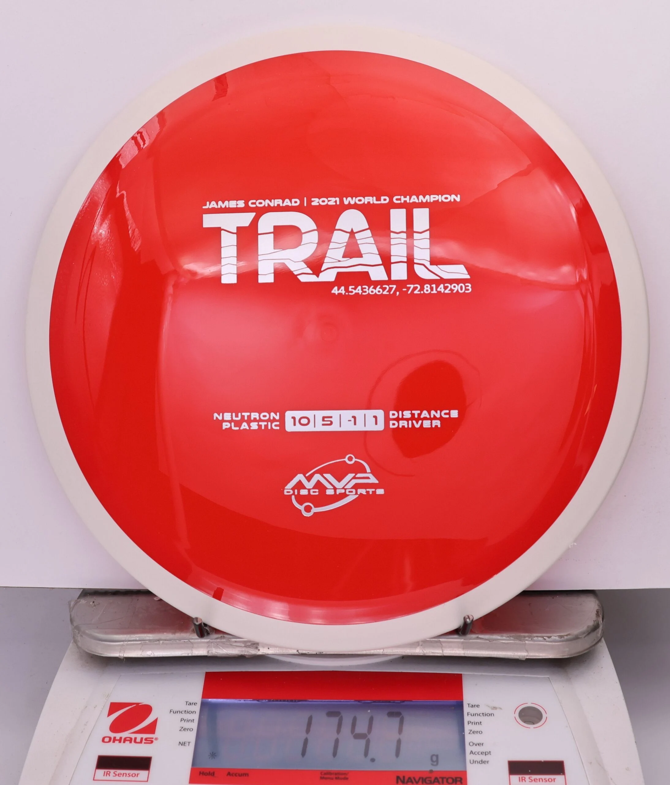 841264 Neutron Trail, James Conrad - Project Lab Coat - #30 Red, 175
