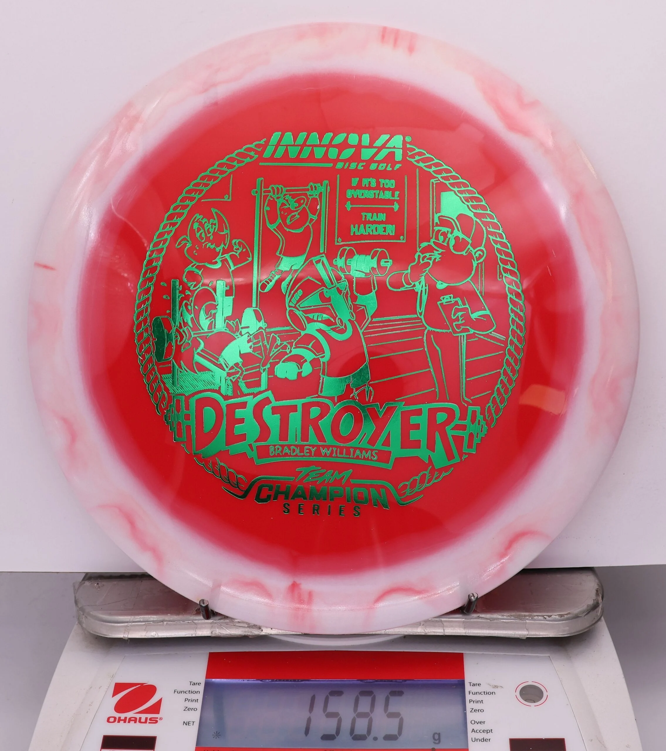 841987 Halo Star "Baby" Destroyer, Bradley Williams 2026 Tour Series - #203 White-Red, 159