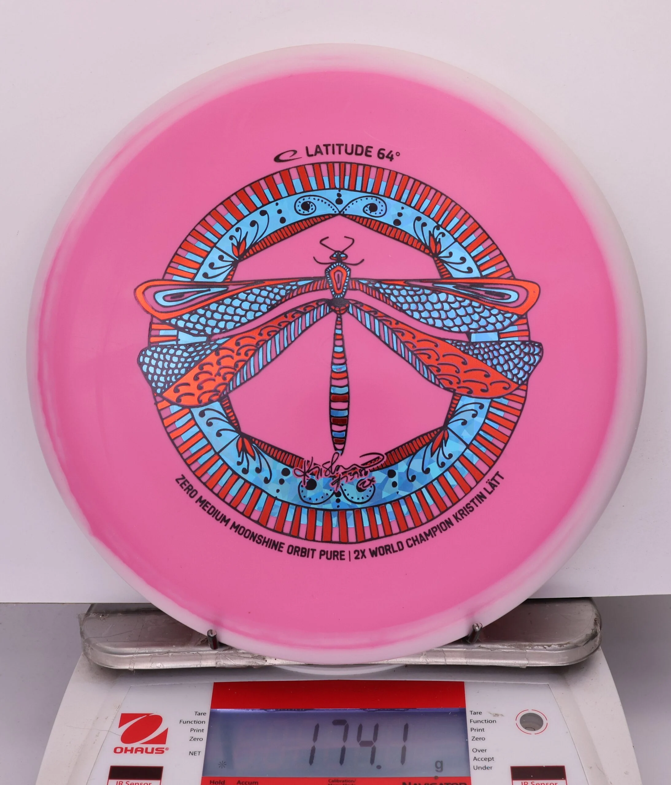 842745 Zero Medium Orbit Moonshine Pure, Kristin Latt 2026 Team Series - #200 WhtPink, 174