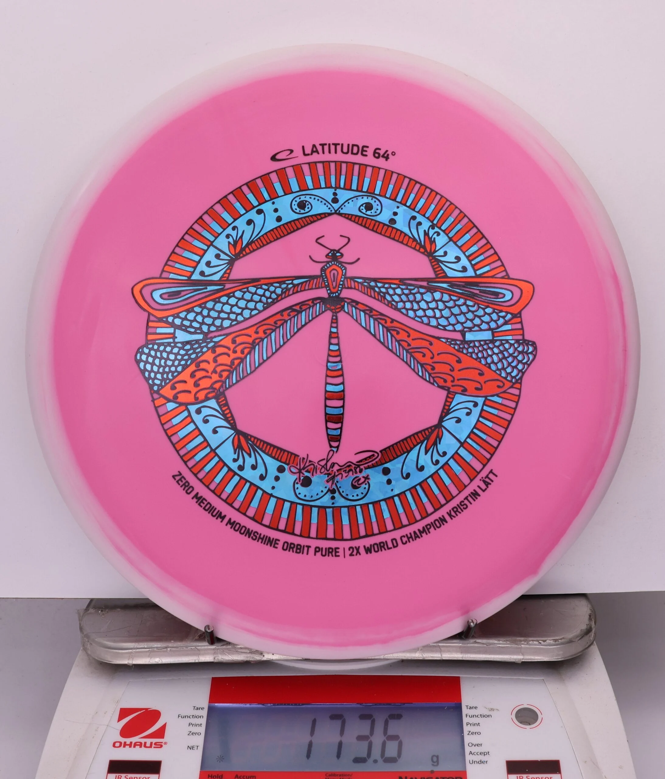 842746 Zero Medium Orbit Moonshine Pure, Kristin Latt 2026 Team Series - #201 WhtPink, 174
