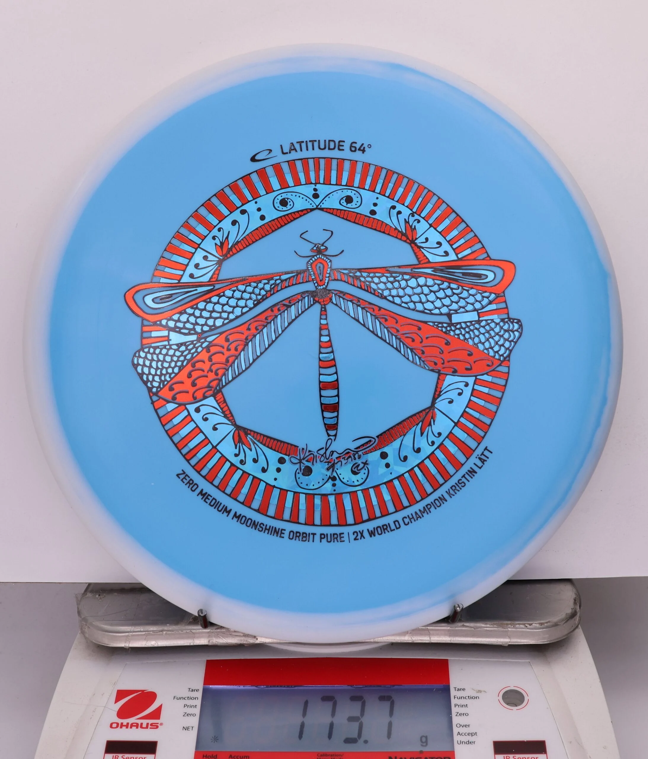 842755 Zero Medium Orbit Moonshine Pure, Kristin Latt 2026 Team Series - #205 WhtLtBlue, 174