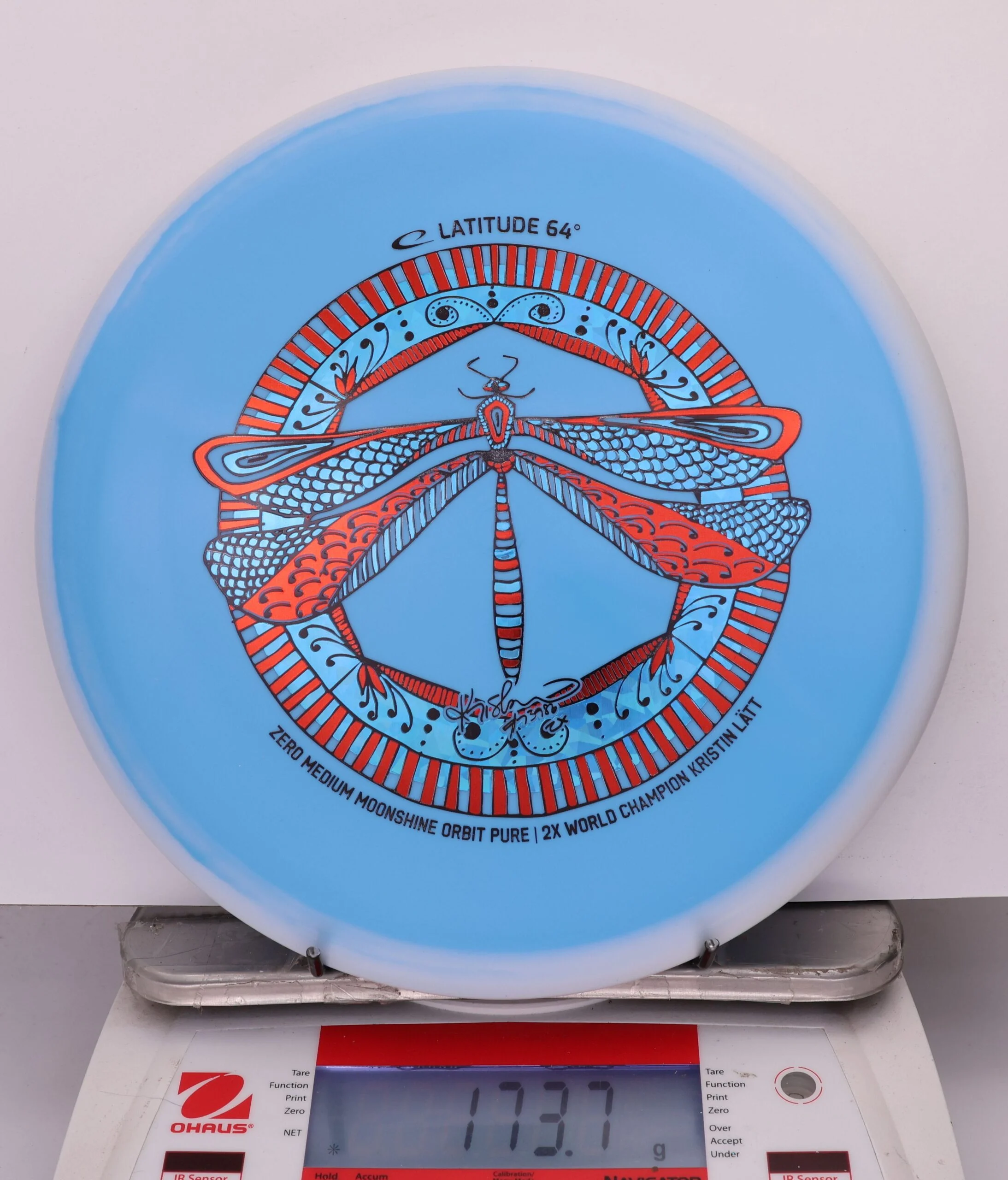 842756 Zero Medium Orbit Moonshine Pure, Kristin Latt 2026 Team Series - #206 WhtLtBlue, 174