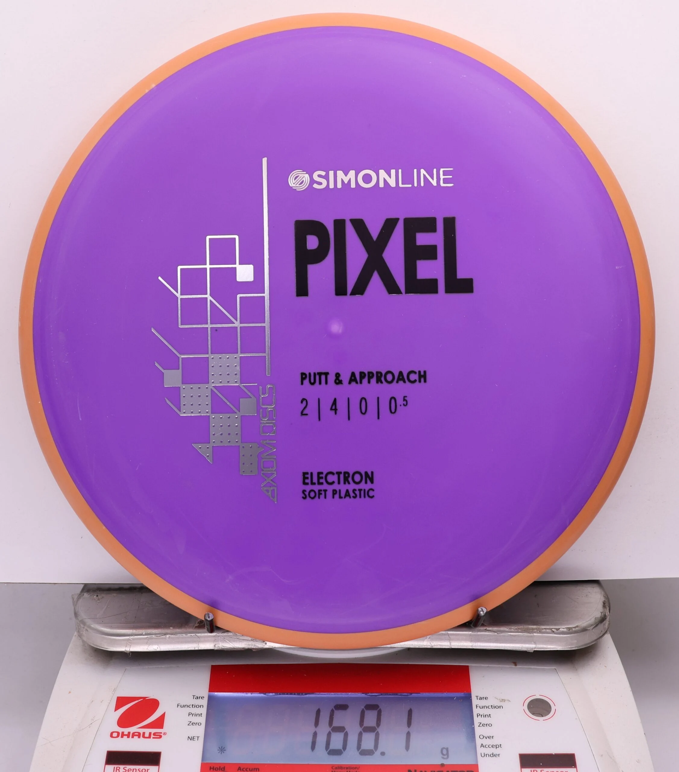 843357 Simon Line Electron Soft Pixel - #78 Orange-Purple, 168
