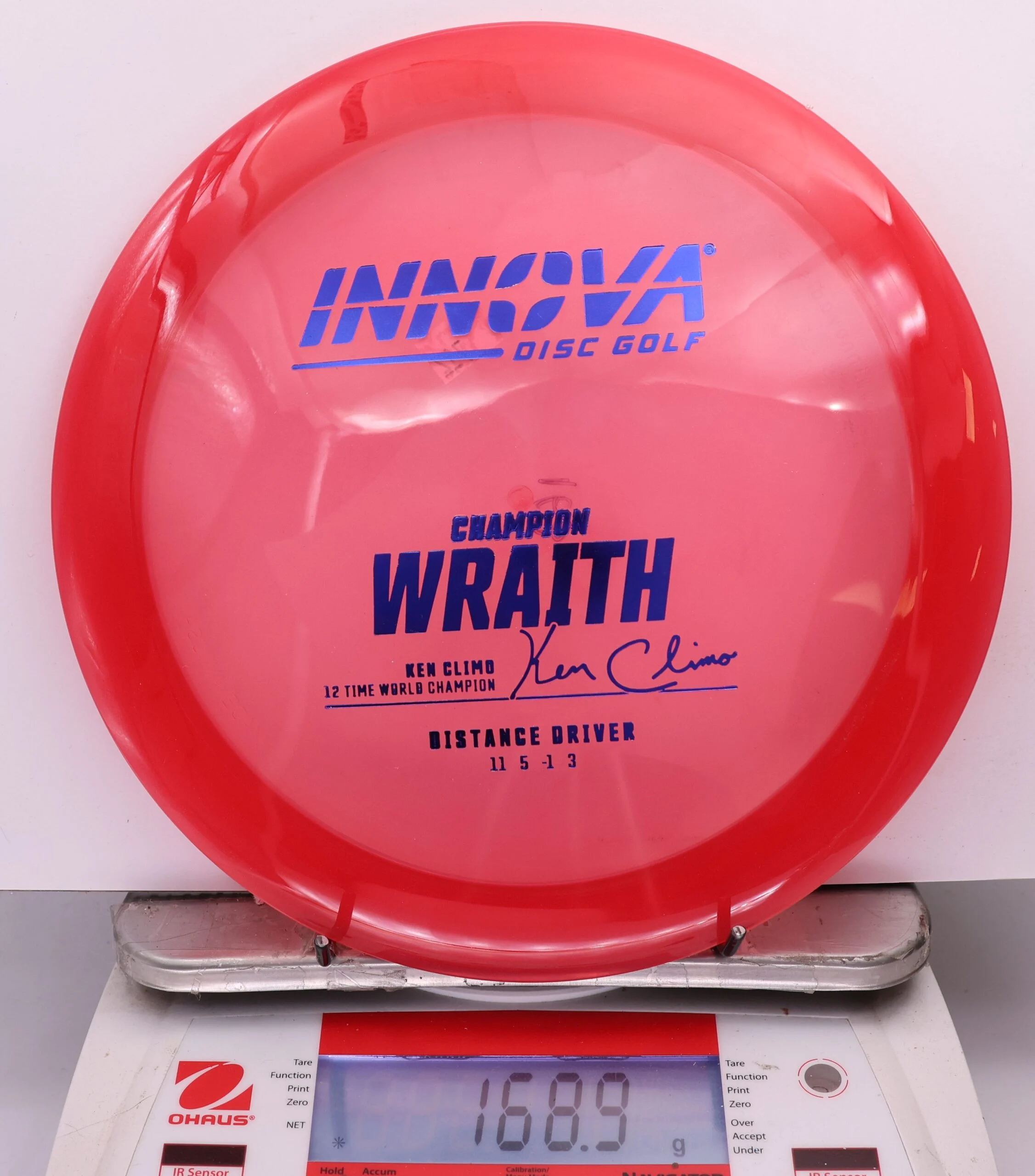 843436 Champion Wraith, Ken Climo 12X - #712 Red, 169