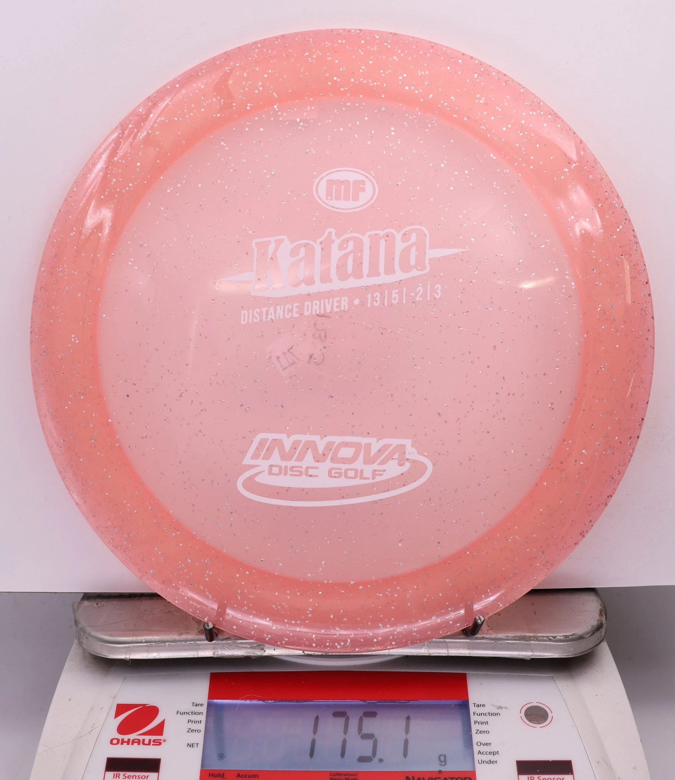 843510 Metal Flake Champion Katana - #711 LtPInkOrange, 175