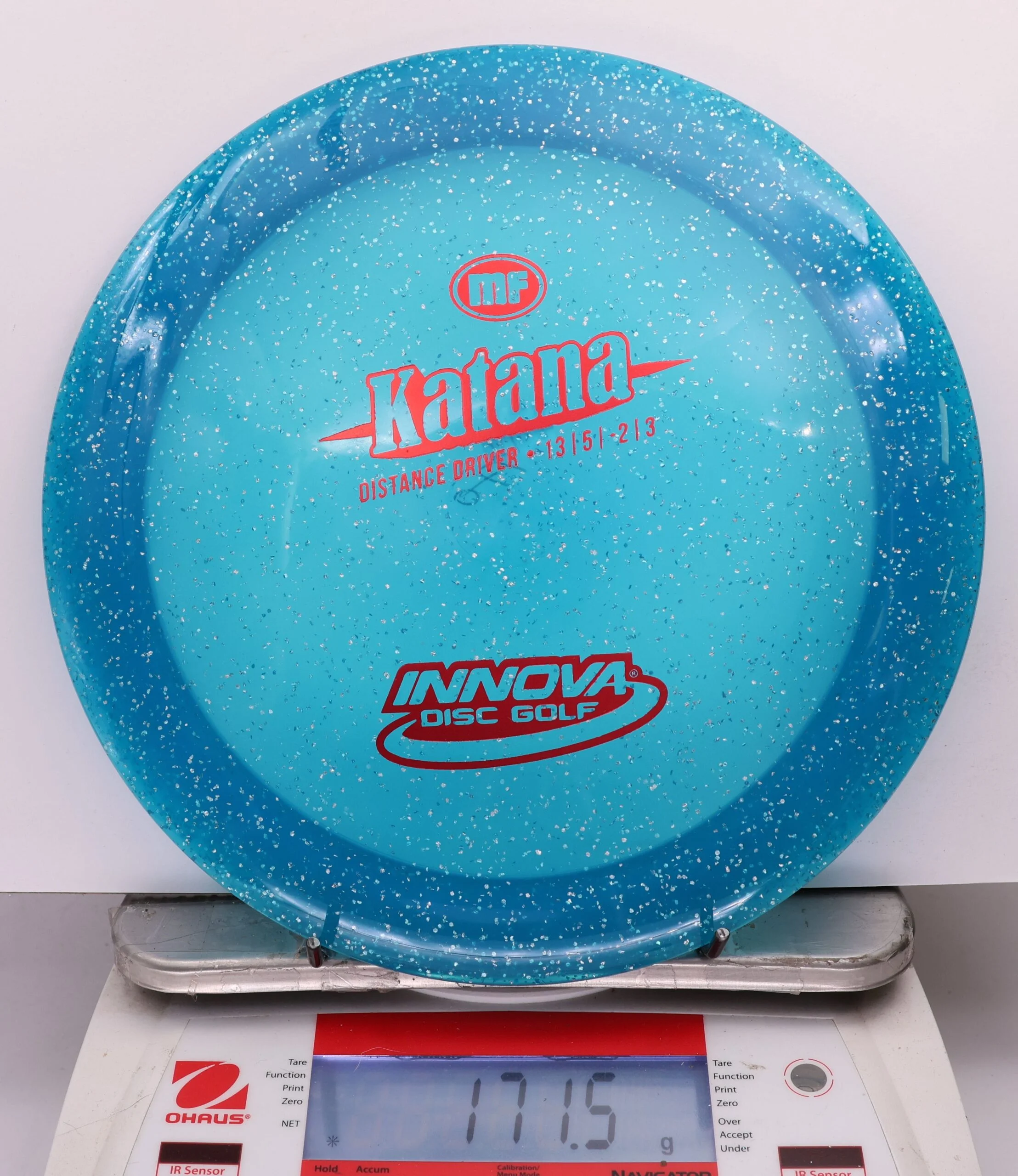 843511 Metal Flake Champion Katana - #712 Blue, 172