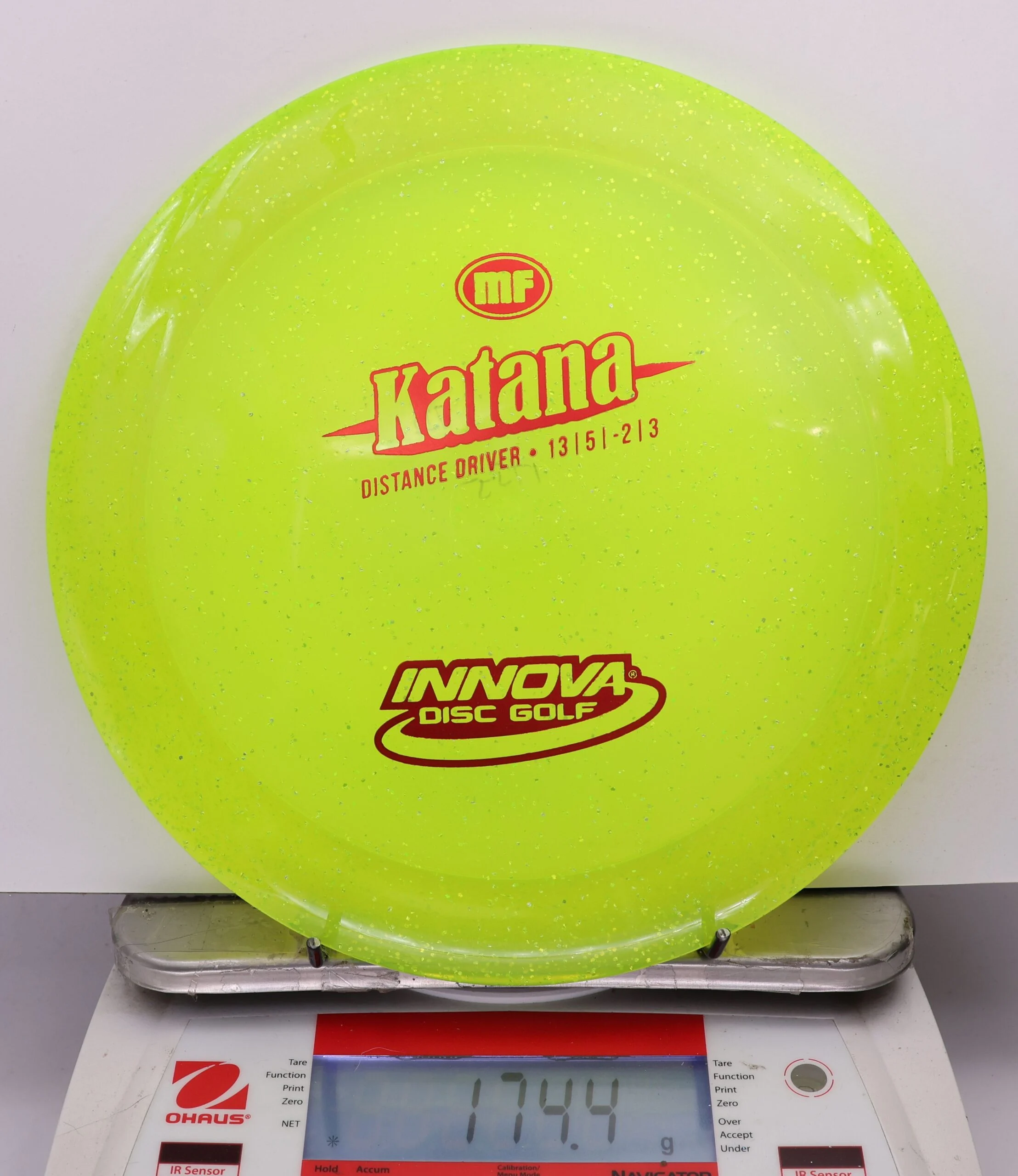 843519 Metal Flake Champion Katana - #716 NYellow, 174