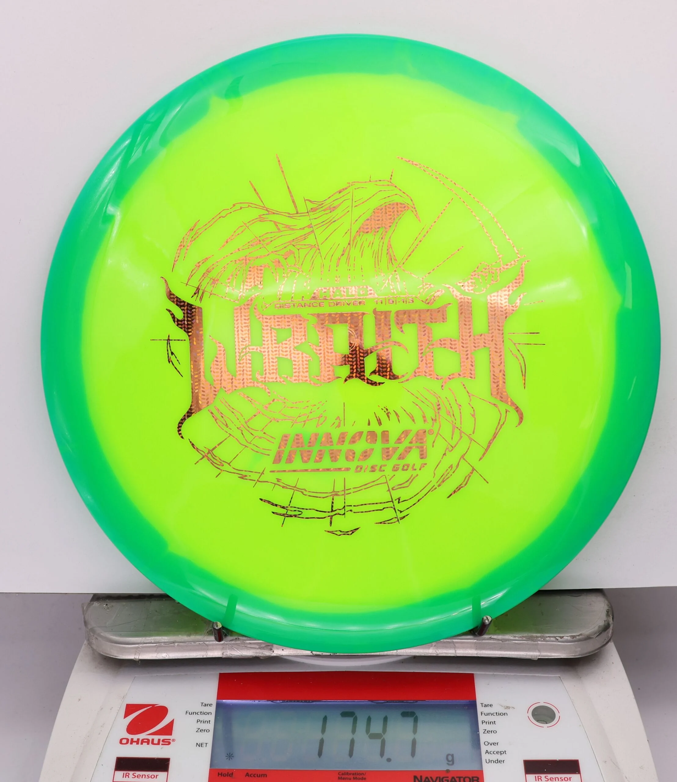 843830 Halo Star Wraith - #729 Green-Yellow, 175