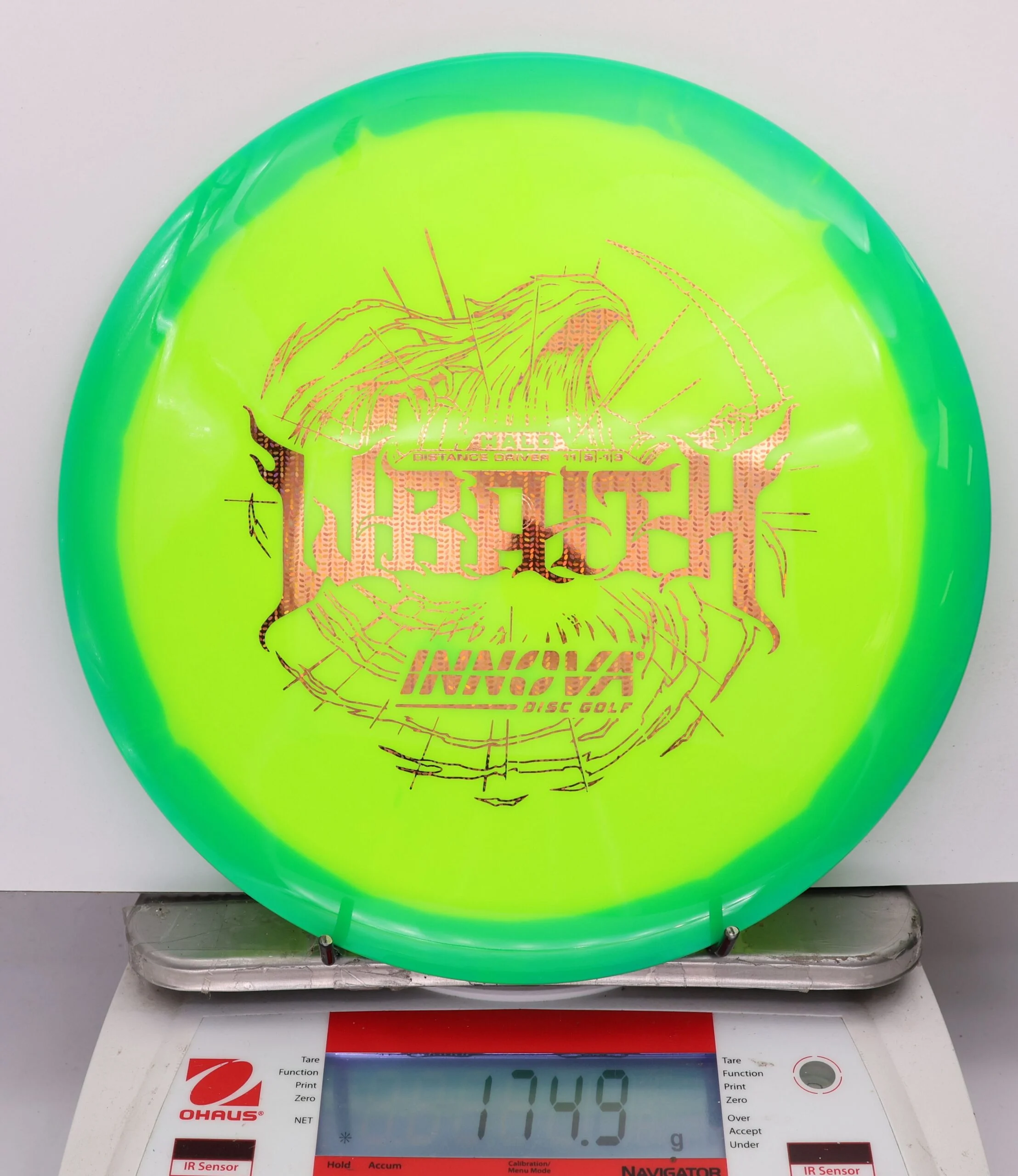 843831 Halo Star Wraith - #730 Green-Yellow, 175