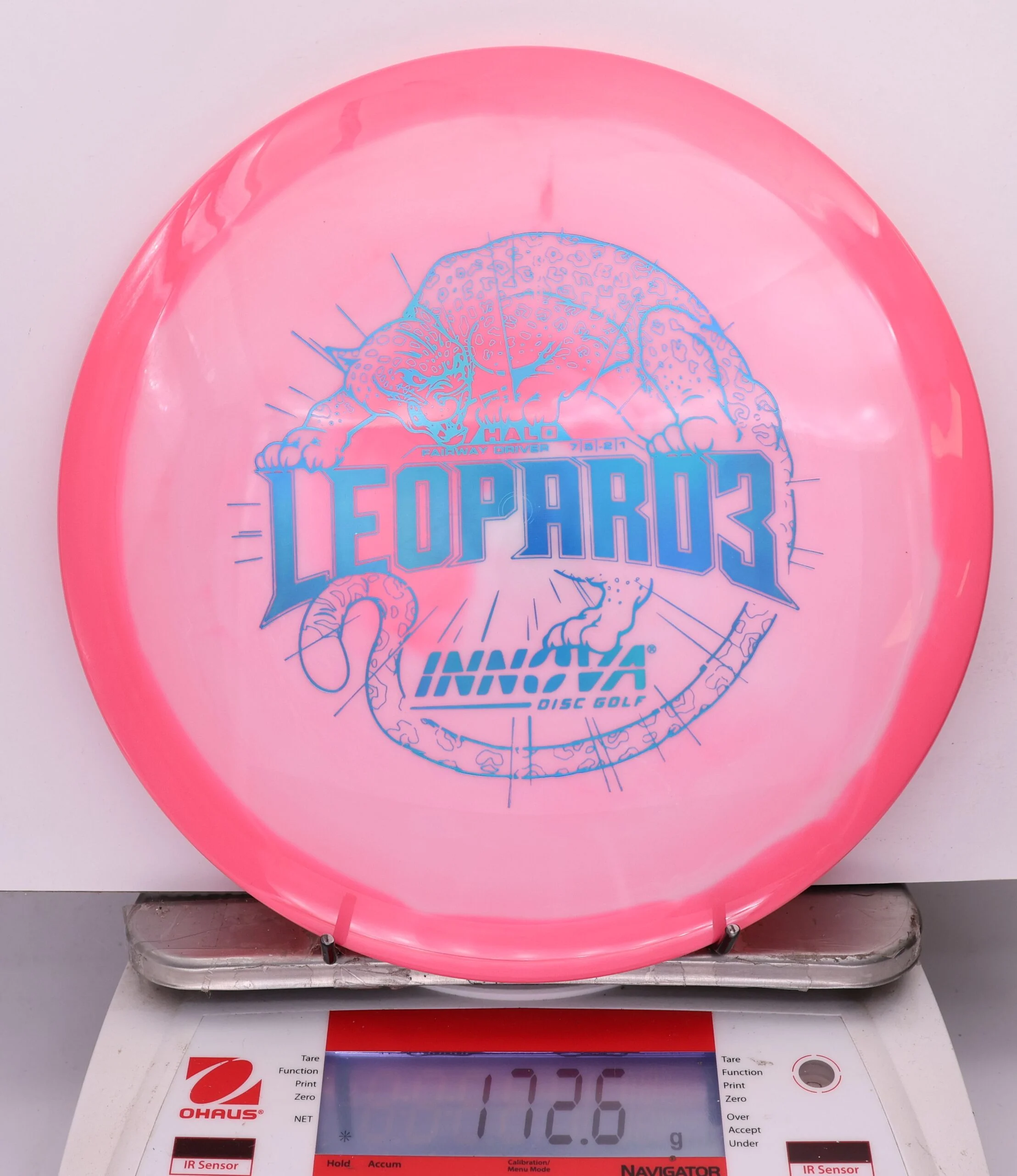 844047 Halo Star Leopard3 - #714 Pink-White, 173