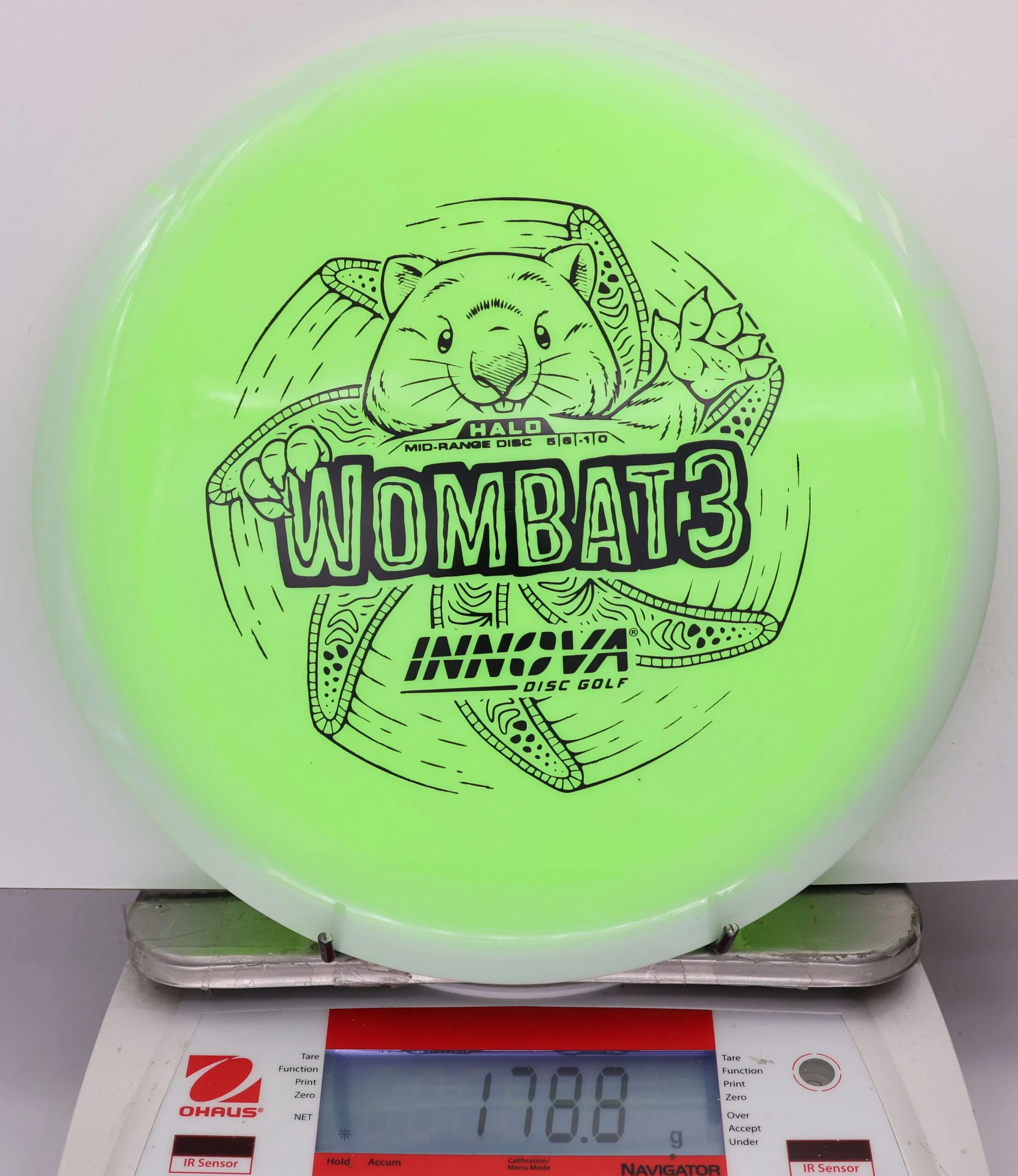 844113 Halo Star Wombat3 - #717 White-Green, 179