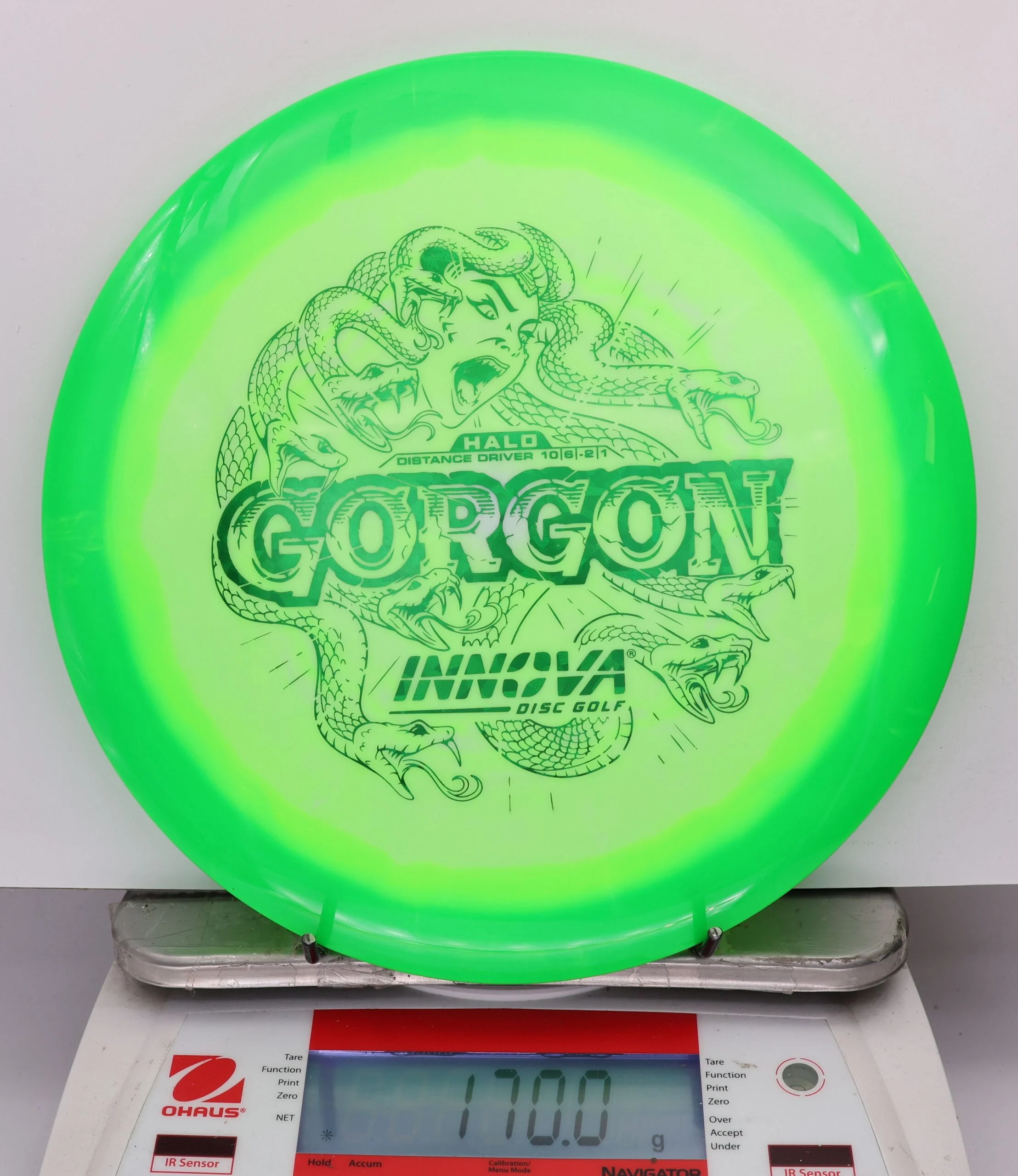 844127 Halo Star Gorgon - #712 Green-White, 170