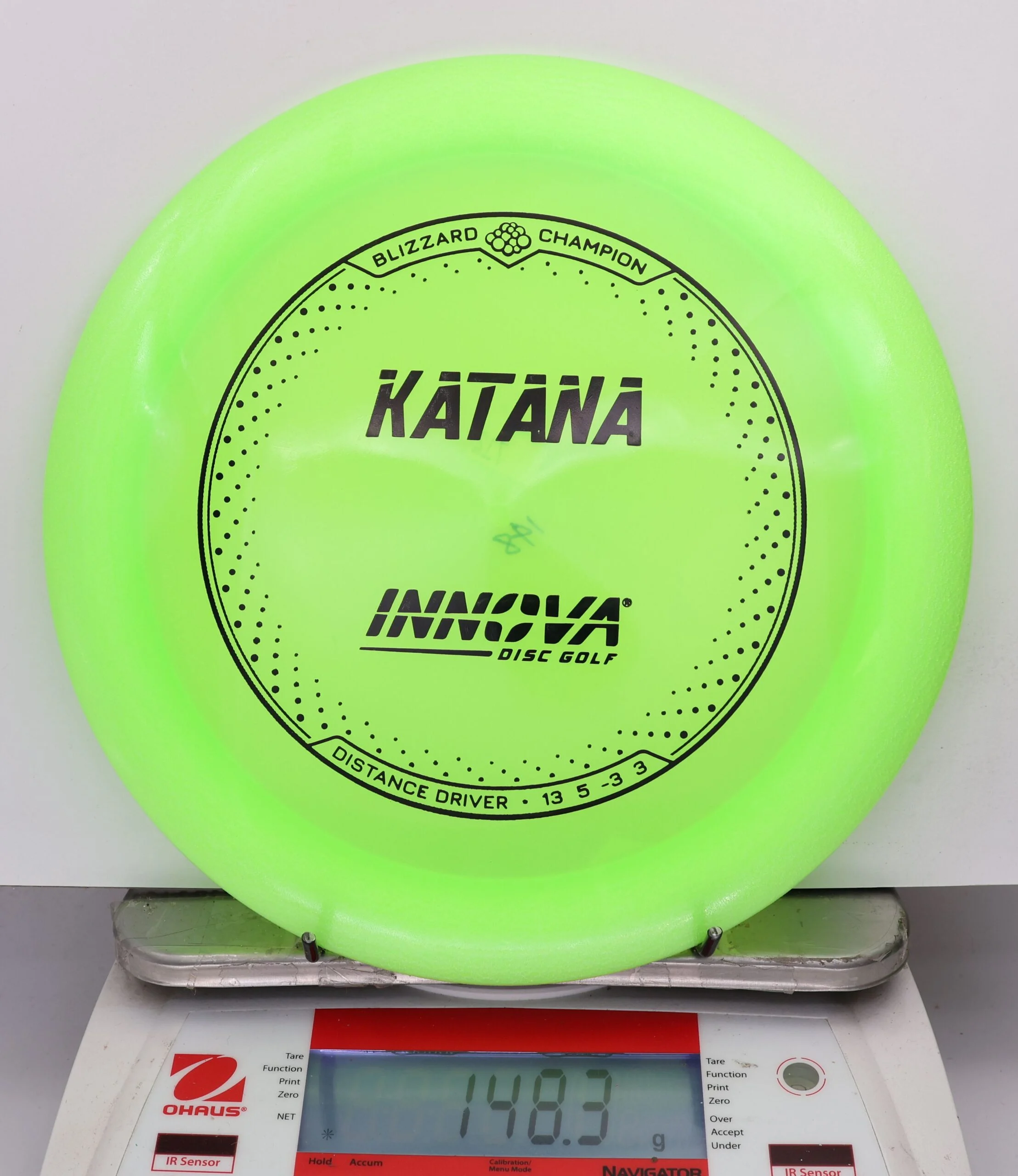 844443 Blizzard Katana - #712 NGreen, 148