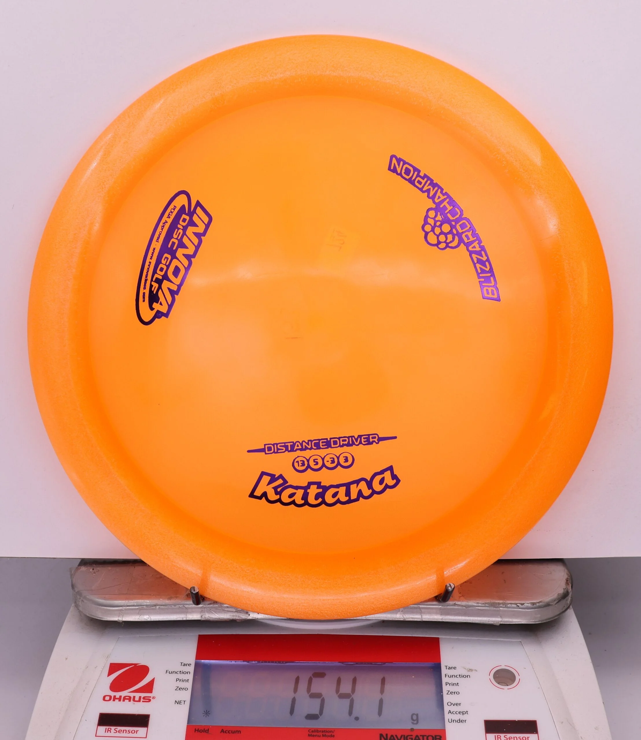 844475 Blizzard Katana - #724 Orange, 154