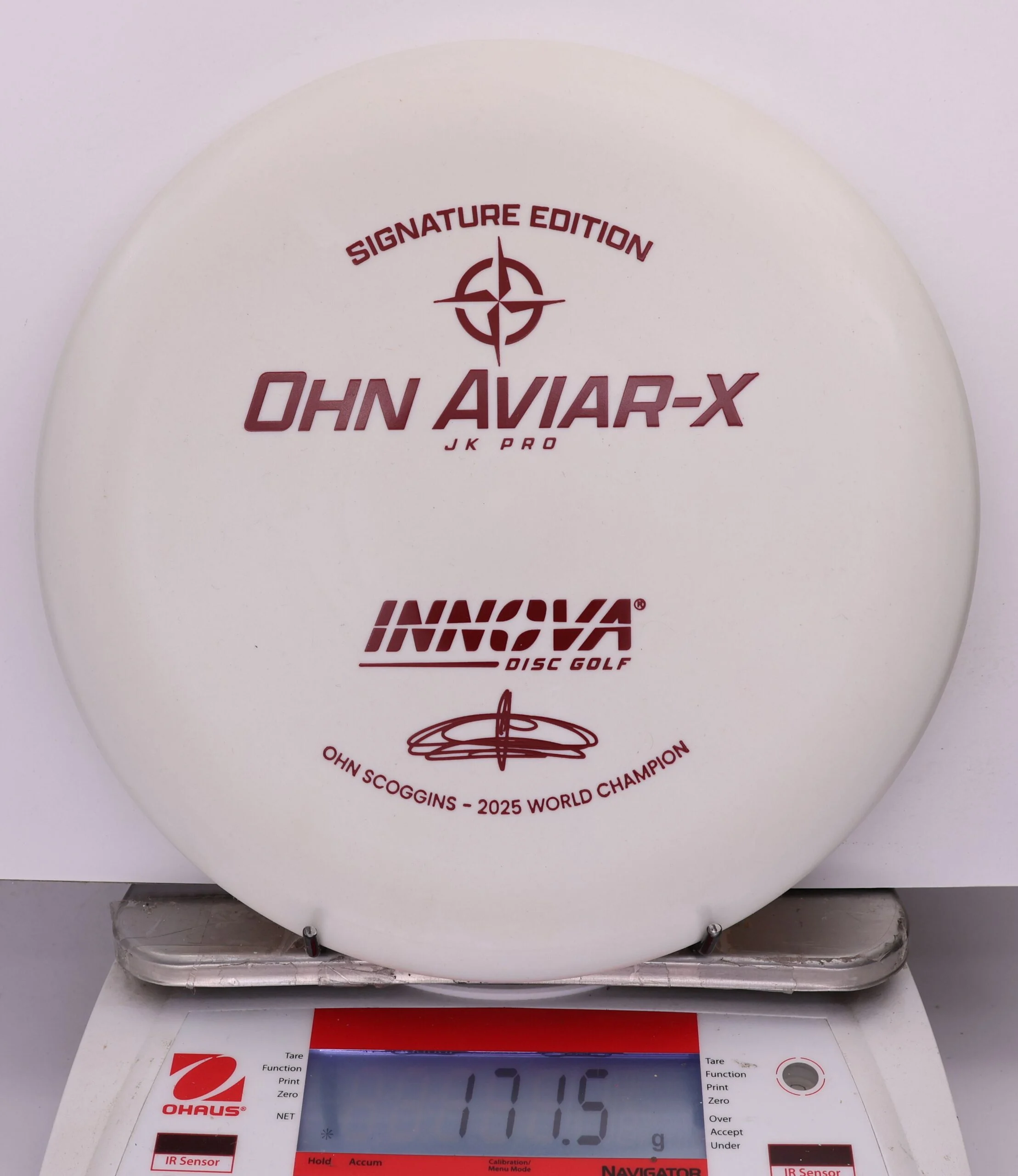 844840 JK Pro Aviar-X, Ohn Scoggins 2025 FPO World Champion - #712 White, 172