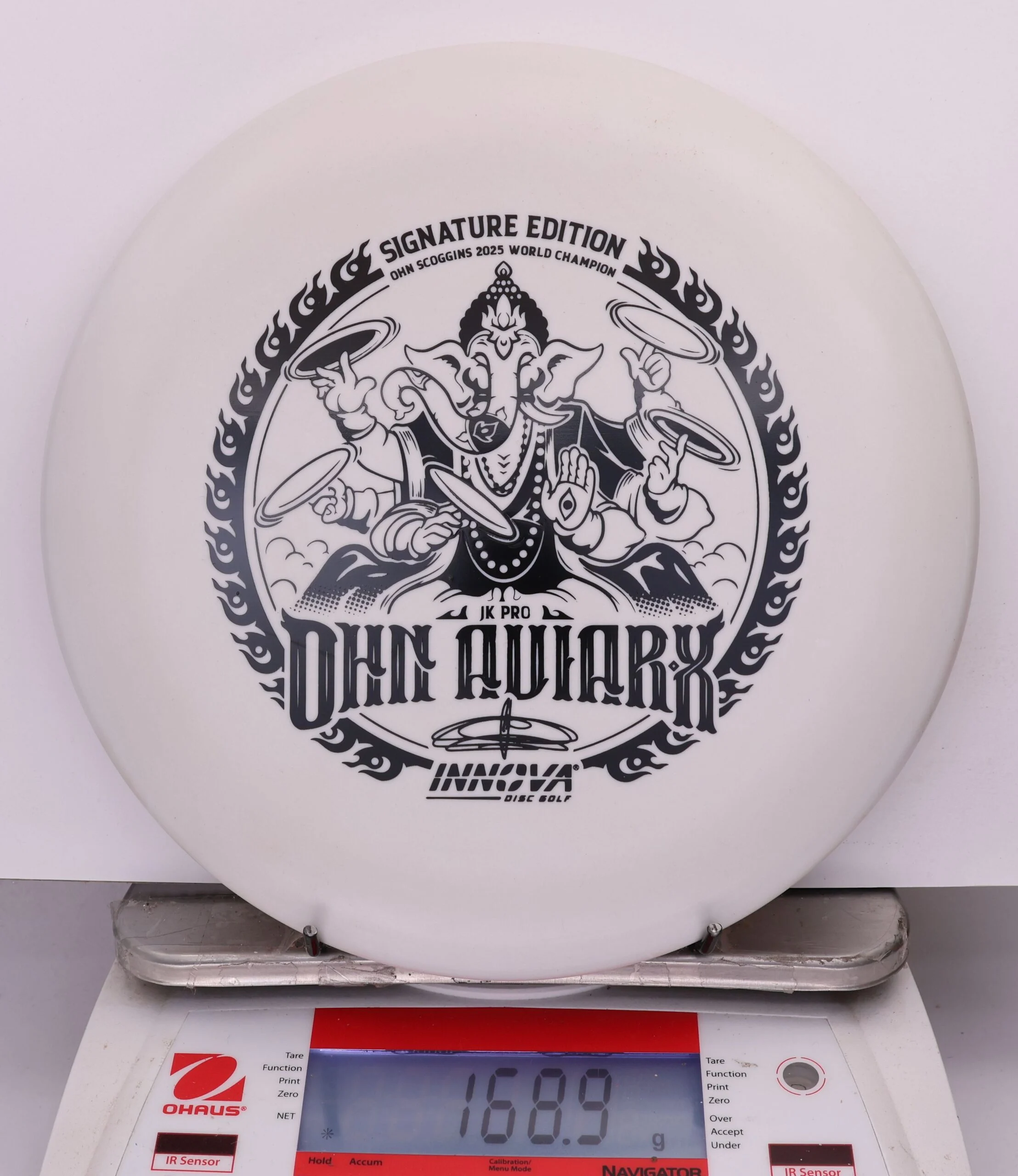 844865 JK Pro Aviar-X, Ohn Scoggins FPO World Champion Character - Signature Edition - #711 White, 169