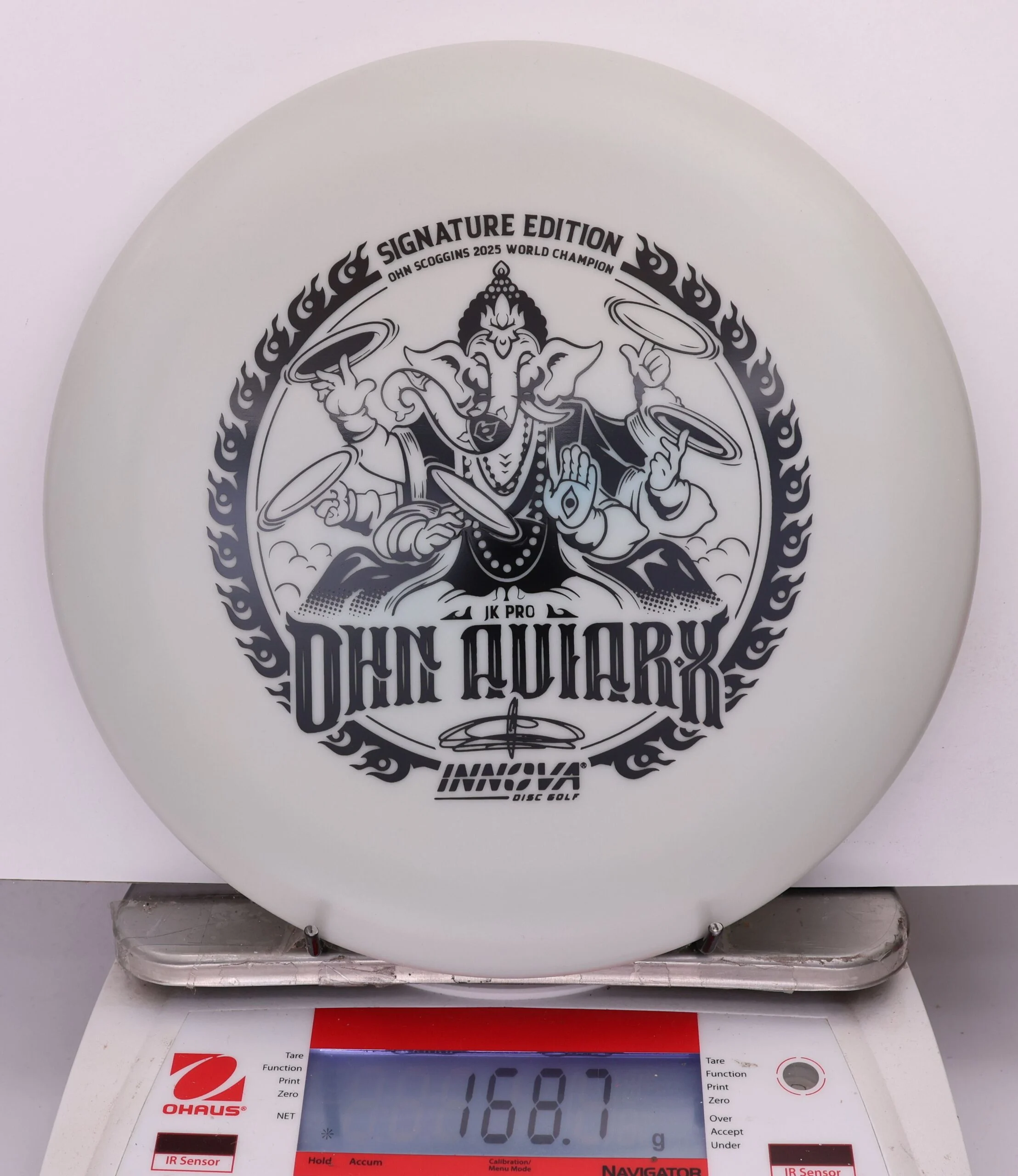 844866 JK Pro Aviar-X, Ohn Scoggins FPO World Champion Character - Signature Edition - #712 LtGray, 169