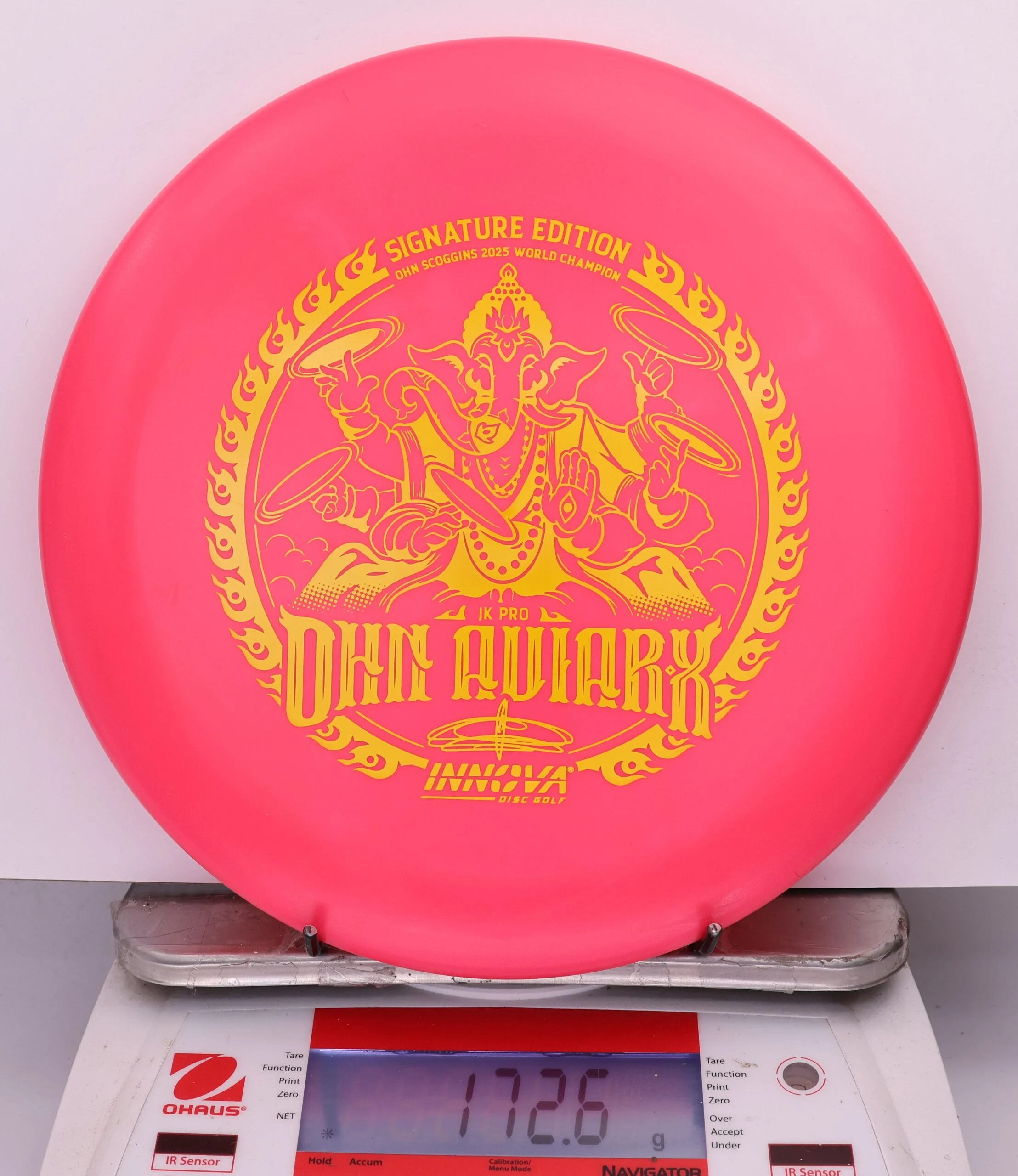 844867 JK Pro Aviar-X, Ohn Scoggins FPO World Champion Character - Signature Edition - #713 Pink, 173