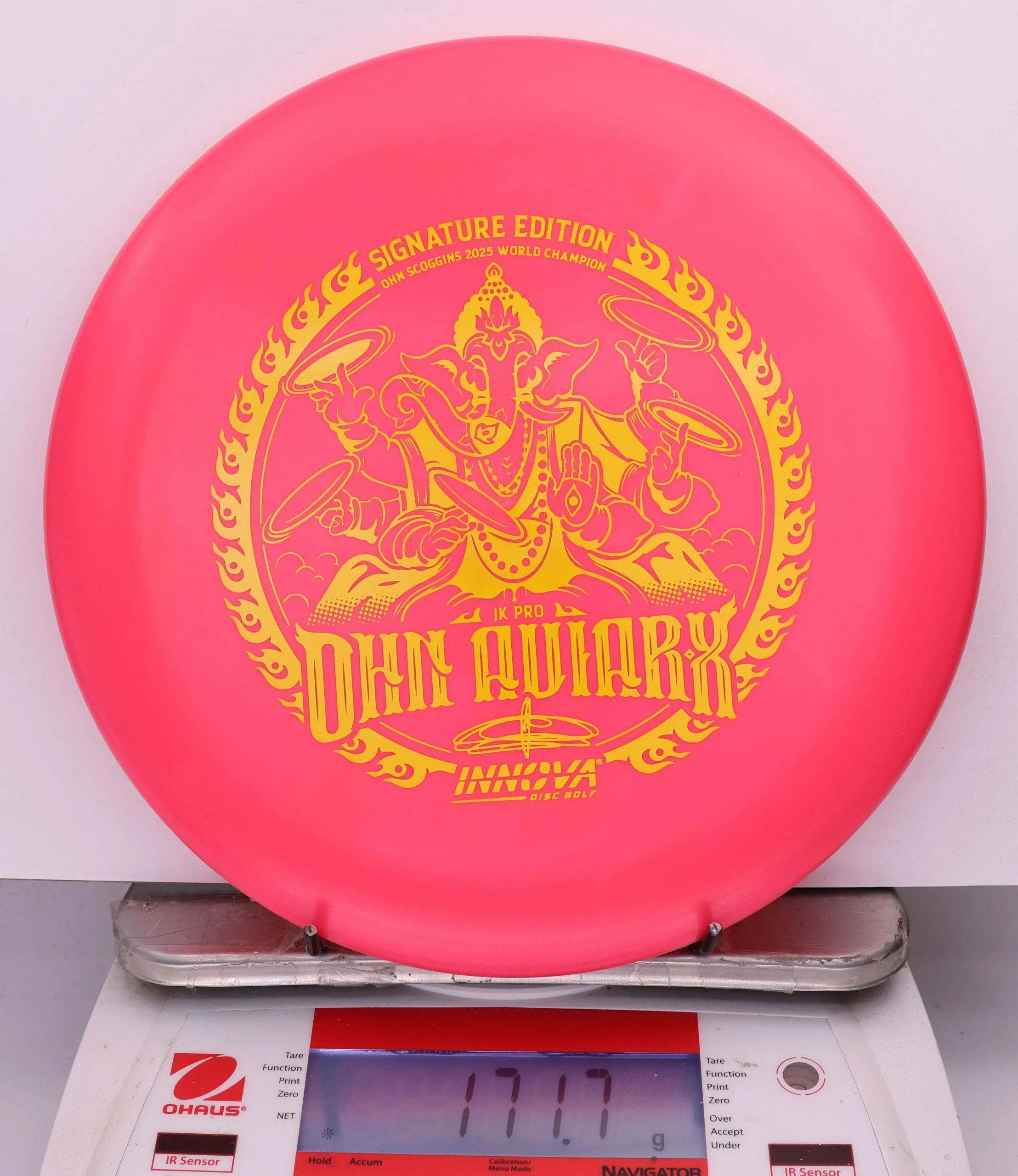 844868 JK Pro Aviar-X, Ohn Scoggins FPO World Champion Character - Signature Edition - #714 Pink, 172
