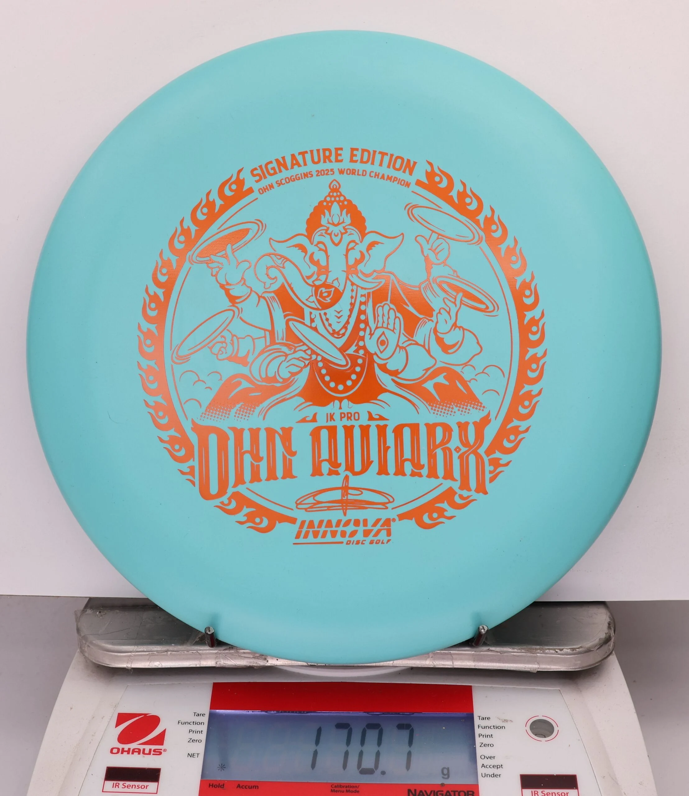844875 JK Pro Aviar-X, Ohn Scoggins FPO World Champion Character - Signature Edition - #718 LtBlue, 171
