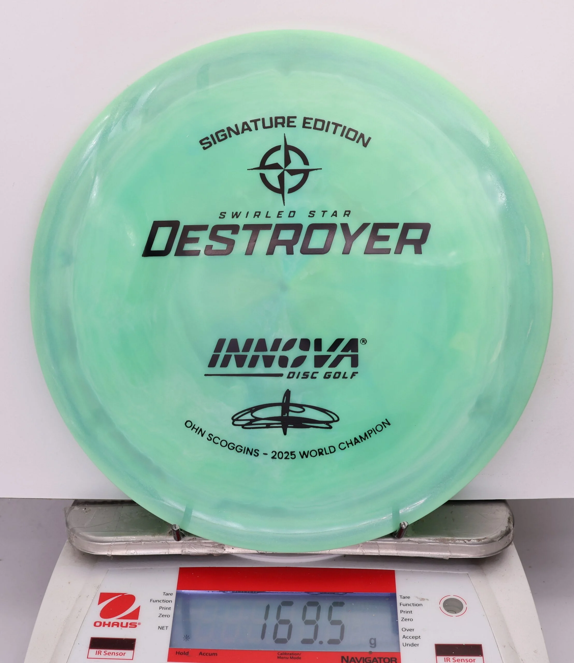 845576 Swirled Star Destroyer, Ohn Scoggins 2025 FPO World Champion - #712 Green, 170