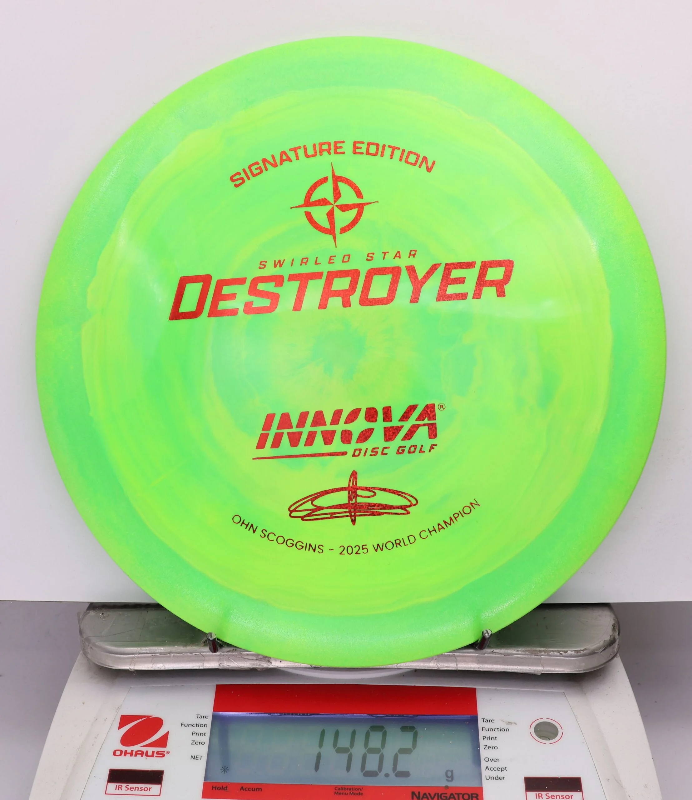 845599 Swirled Star Destroyer, Ohn Scoggins 2025 FPO World Champion - #721 NGreen, 148