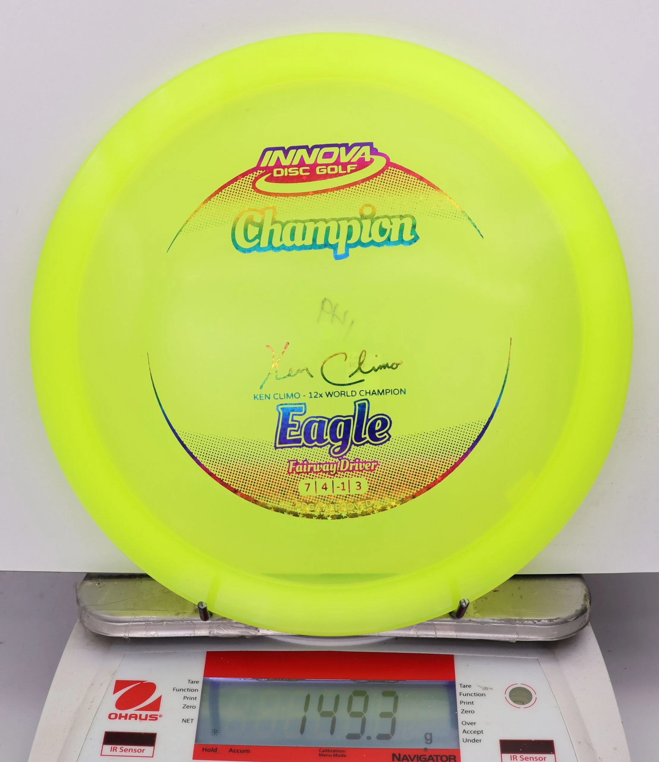 845904 Champion Eagle X, Ken Climo 12x - #737 NYellow, 149